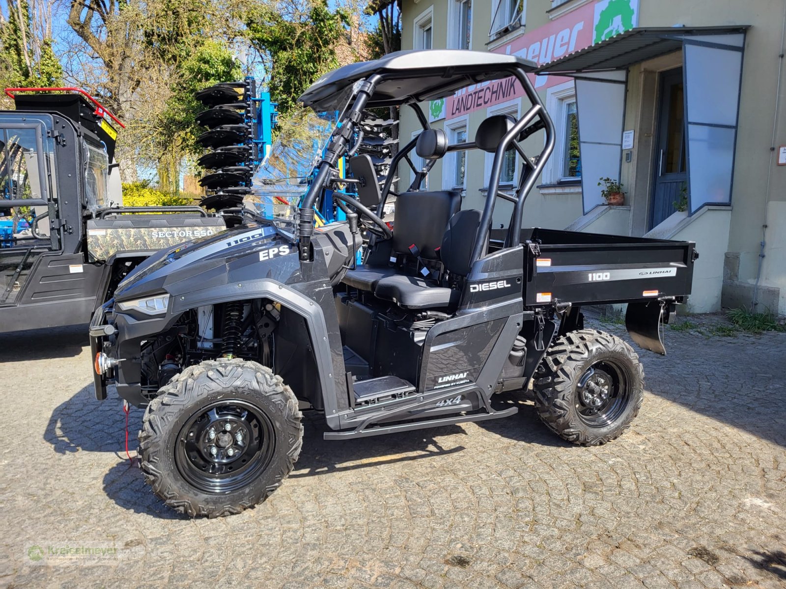 ATV & Quad des Typs Linhai LH1100U-D Kubota Diesel + EPS Servolenkung + Allrad 4x4 + StvZO Zulassung UTV neu, Neumaschine in Feuchtwangen (Bild 1)