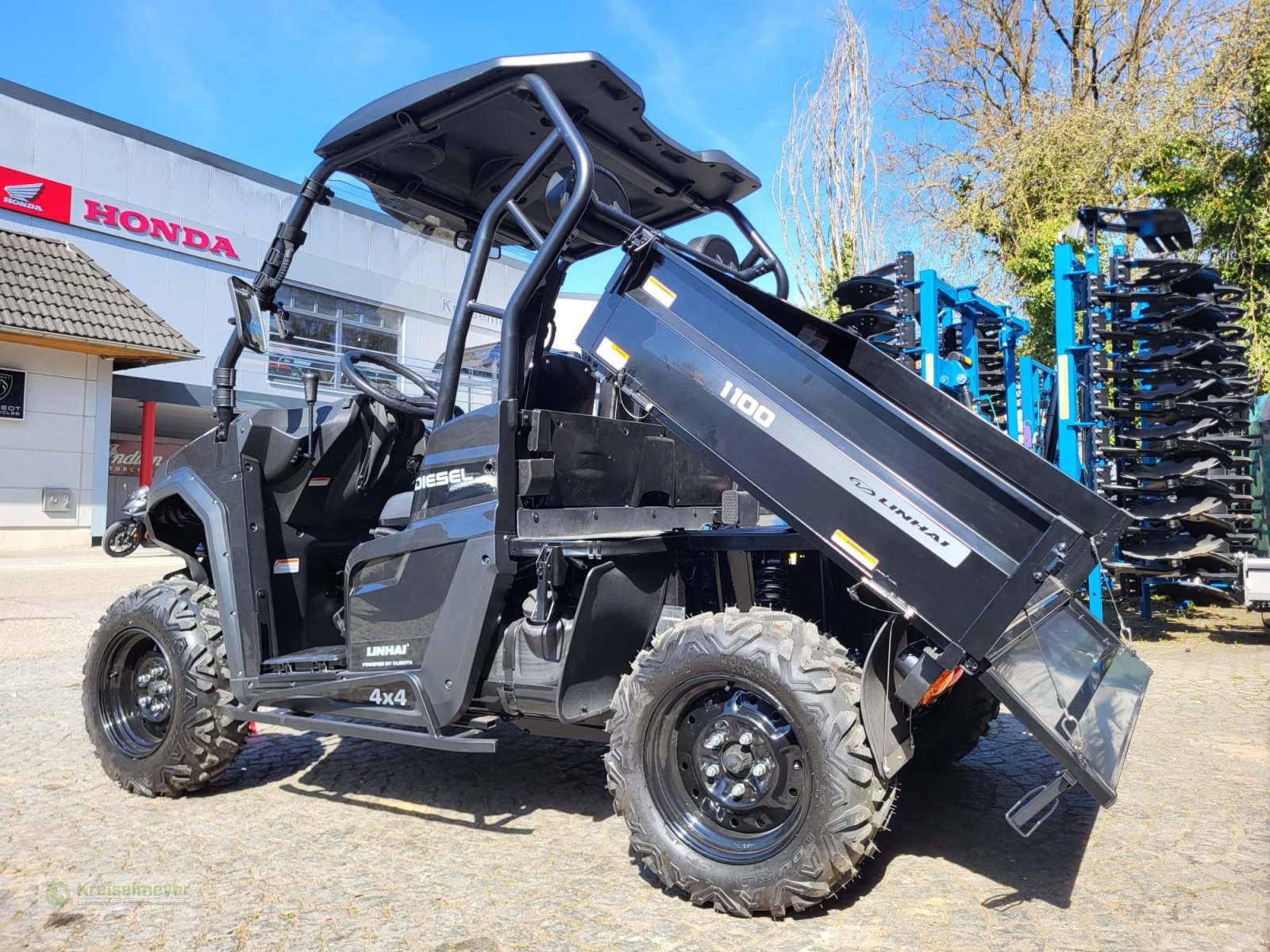 ATV & Quad des Typs Linhai LH1100U-D Kubota Diesel + EPS Servolenkung + Allrad 4x4 + StvZO Zulassung UTV neu, Neumaschine in Feuchtwangen (Bild 5)