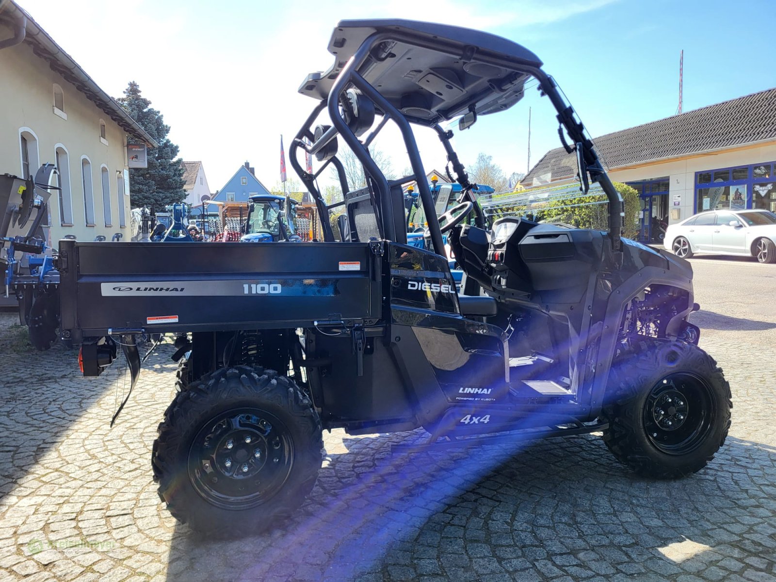 ATV & Quad des Typs Linhai LH1100U-D Kubota Diesel + EPS Servolenkung + Allrad 4x4 + StvZO Zulassung UTV neu, Neumaschine in Feuchtwangen (Bild 8)