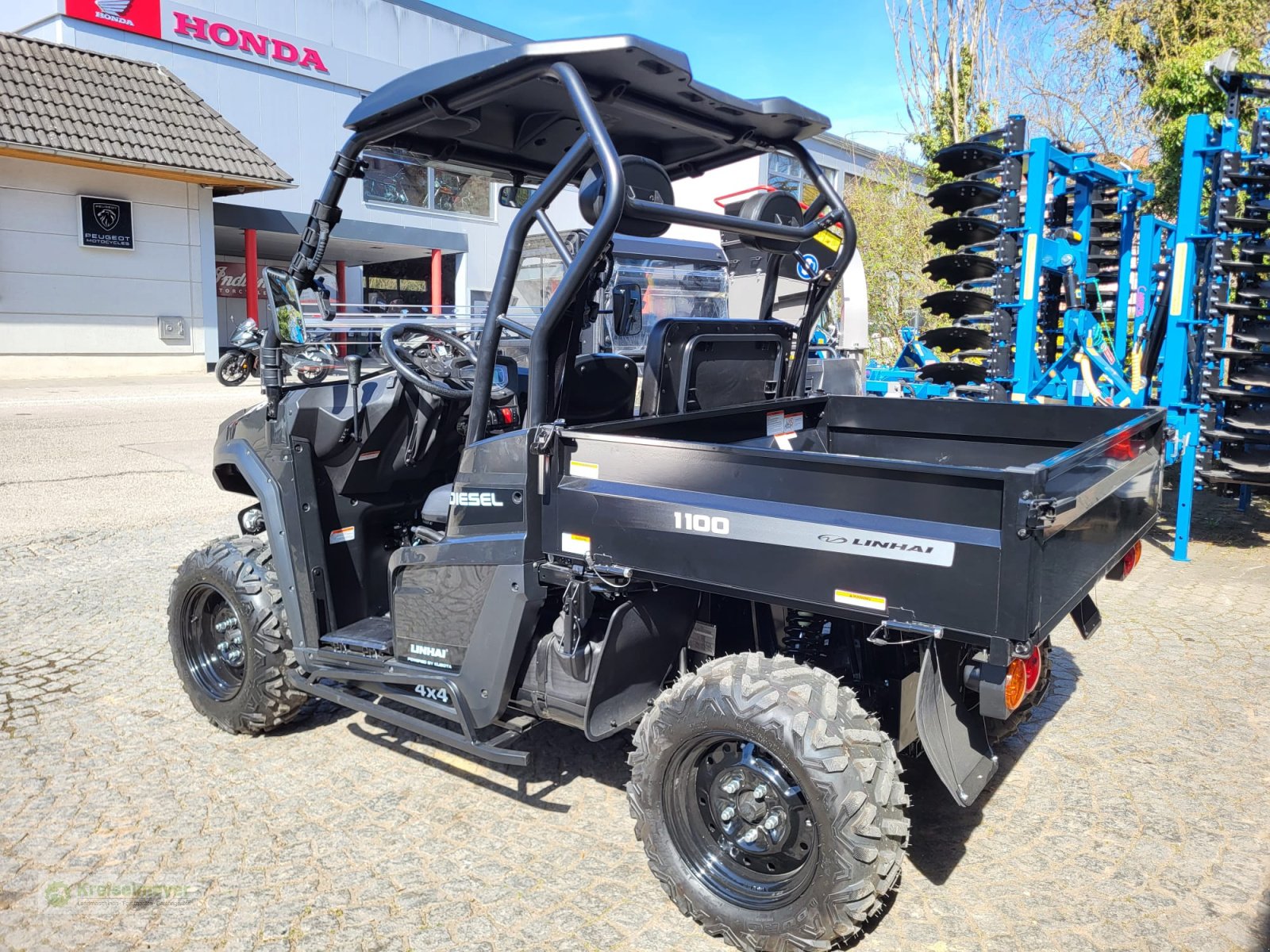 ATV & Quad des Typs Linhai LH1100U-D Kubota Diesel + EPS Servolenkung + Allrad 4x4 + StvZO Zulassung UTV neu, Neumaschine in Feuchtwangen (Bild 10)
