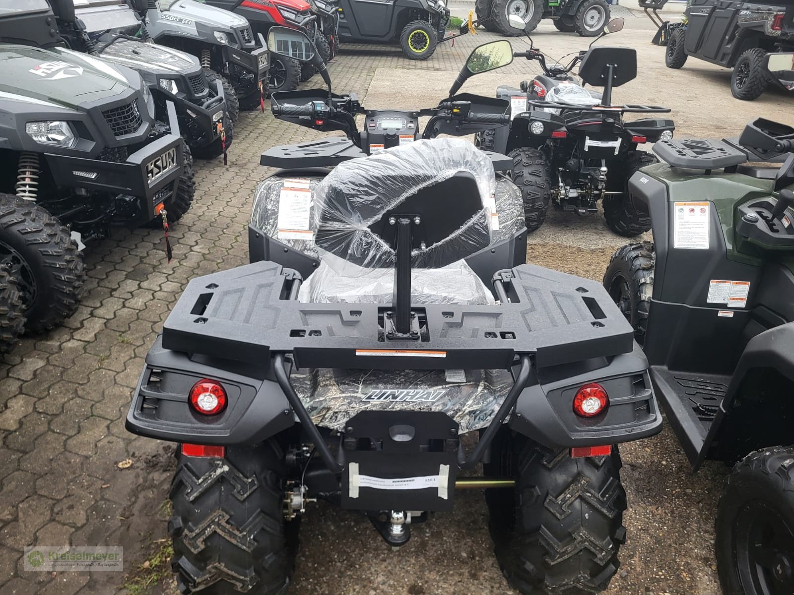 ATV & Quad of the type Linhai PROMAX 320 4x4 Allrad + Seilwinde + AHK + Rückenlehne + Handprotektoren NEU ATV Quad, Neumaschine in Feuchtwangen (Picture 7)