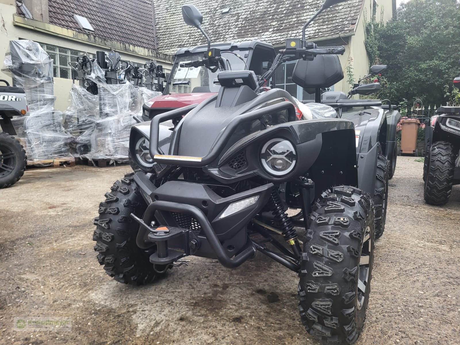 ATV & Quad des Typs Linhai Z 210 Schwarz + Rückenlehne + Anhängerkupplung NEU Gelände, Neumaschine in Feuchtwangen (Bild 3)