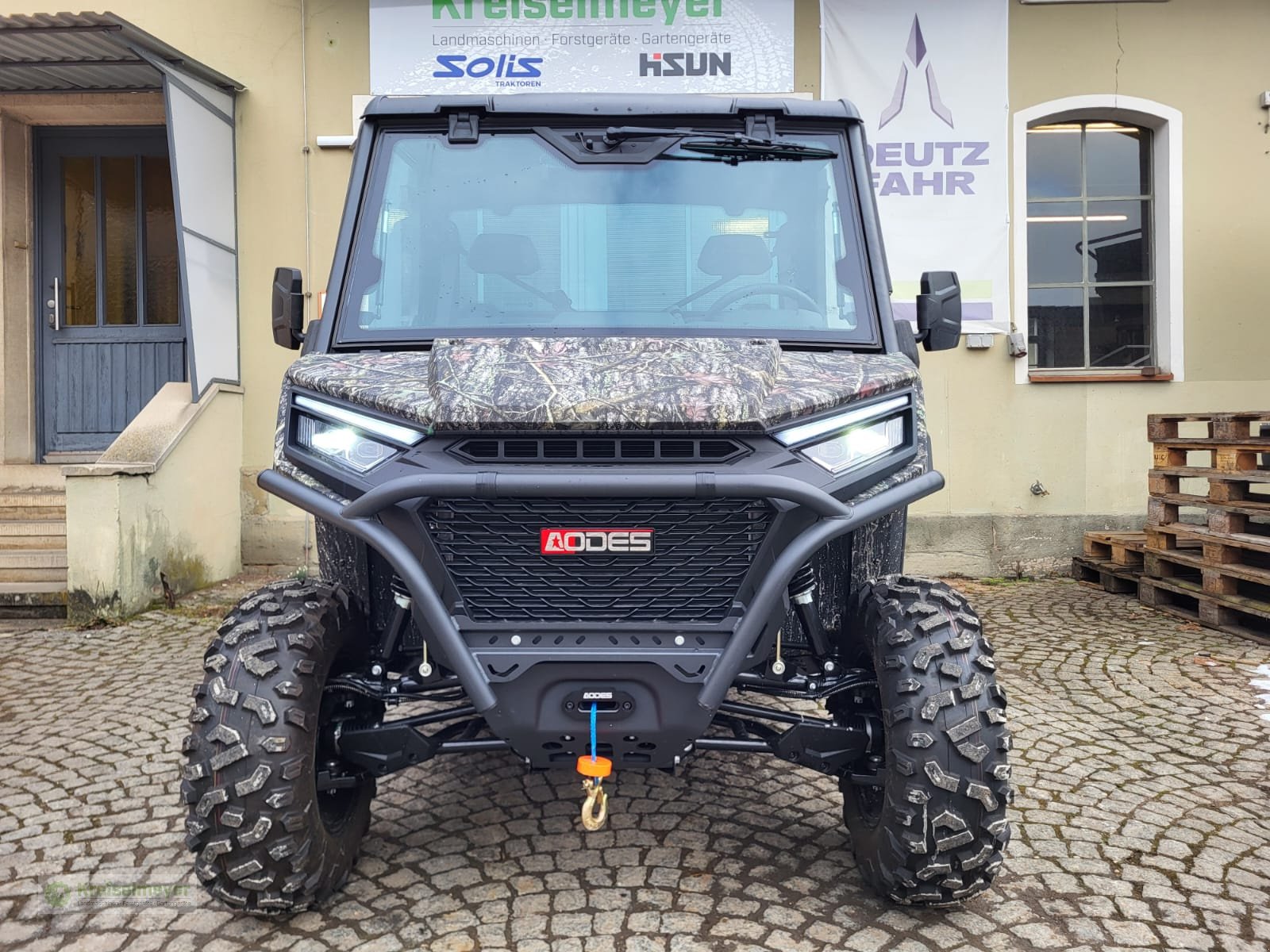 ATV & Quad от тип Odes 4TRAC Workcross 650 + Kabine (ohne Heizung) 90 kmh, Allrad 4x4, 1000 kg Anhänger UTV NEU, Neumaschine в Feuchtwangen (Снимка 2)