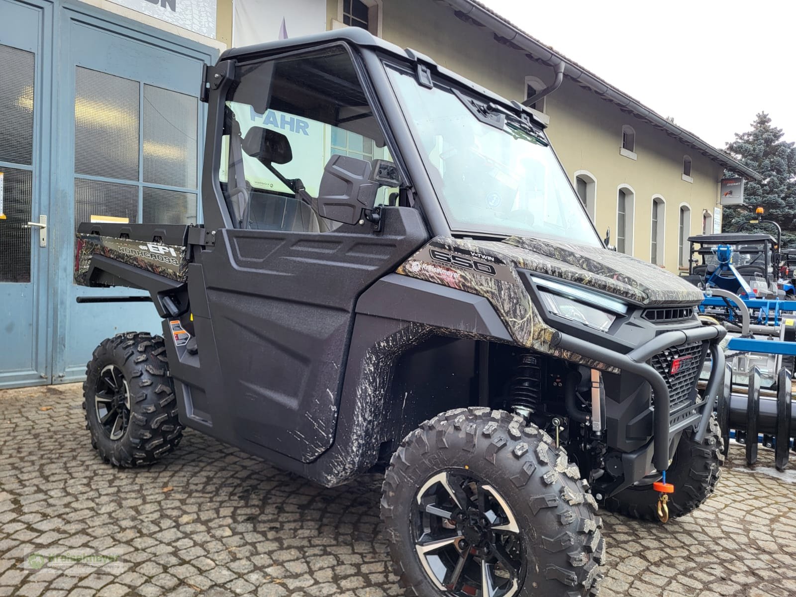 ATV & Quad от тип Odes 4TRAC Workcross 650 + Kabine (ohne Heizung) 90 kmh, Allrad 4x4, 1000 kg Anhänger UTV NEU, Neumaschine в Feuchtwangen (Снимка 3)
