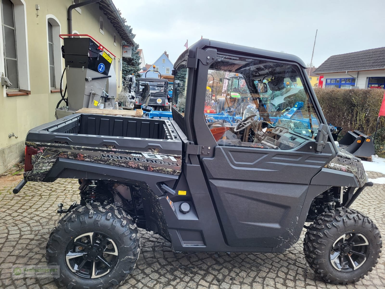 ATV & Quad от тип Odes 4TRAC Workcross 650 + Kabine (ohne Heizung) 90 kmh, Allrad 4x4, 1000 kg Anhänger UTV NEU, Neumaschine в Feuchtwangen (Снимка 5)