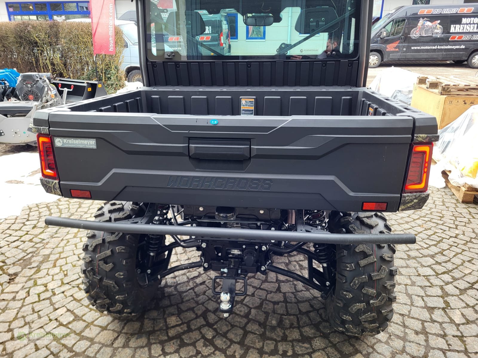 ATV & Quad от тип Odes 4TRAC Workcross 650 + Kabine (ohne Heizung) 90 kmh, Allrad 4x4, 1000 kg Anhänger UTV NEU, Neumaschine в Feuchtwangen (Снимка 7)