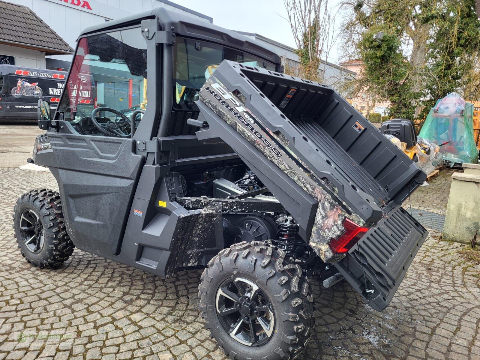 ATV & Quad от тип Odes 4TRAC Workcross 650 + Kabine (ohne Heizung) 90 kmh, Allrad 4x4, 1000 kg Anhänger UTV NEU, Neumaschine в Feuchtwangen (Снимка 8)