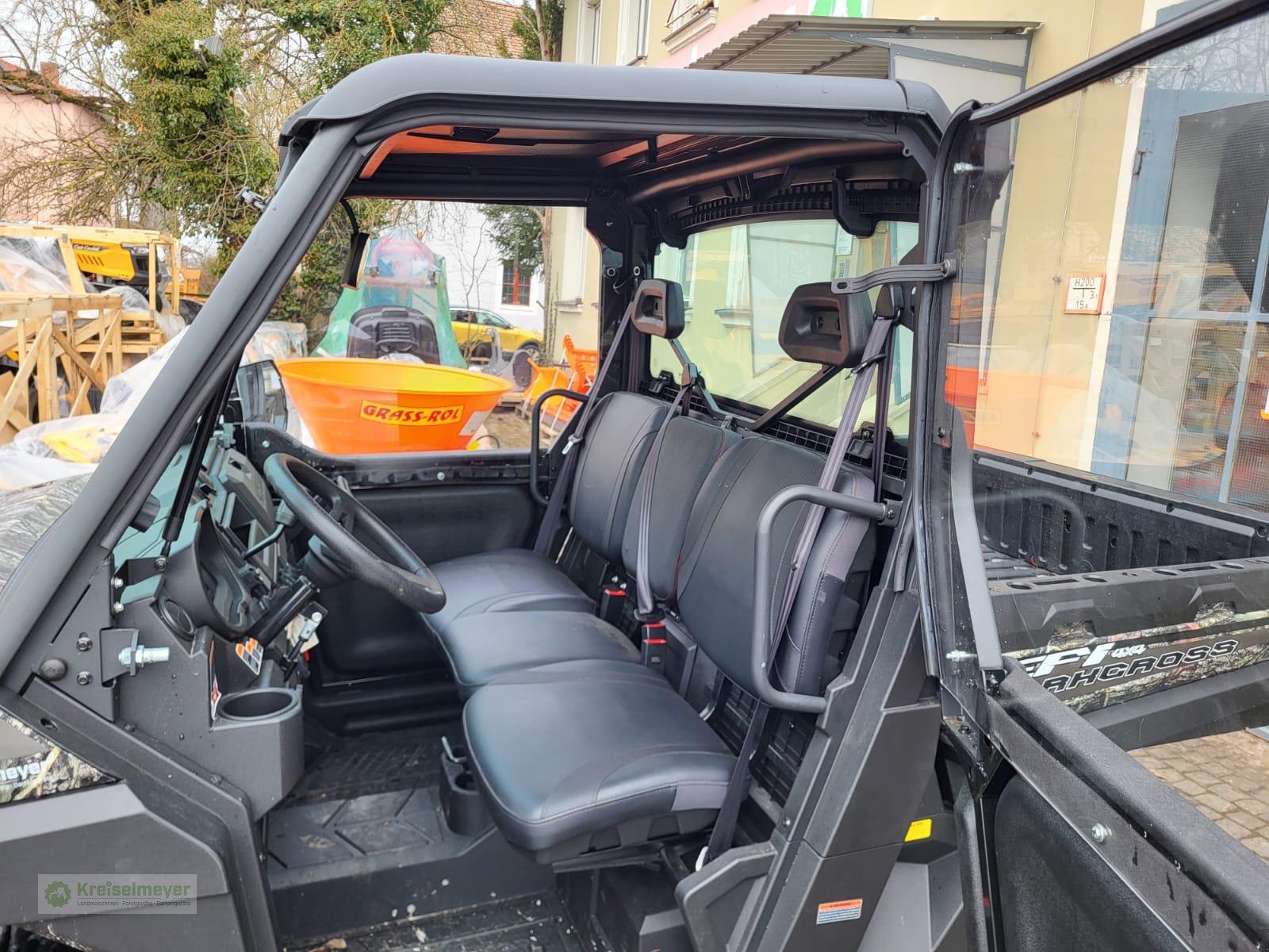 ATV & Quad от тип Odes 4TRAC Workcross 650 + Kabine (ohne Heizung) 90 kmh, Allrad 4x4, 1000 kg Anhänger UTV NEU, Neumaschine в Feuchtwangen (Снимка 10)