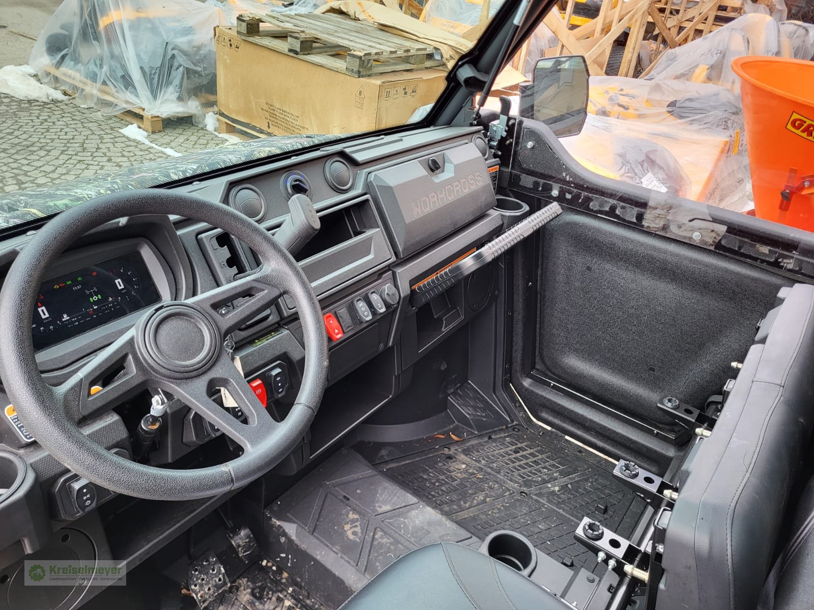 ATV & Quad от тип Odes 4TRAC Workcross 650 + Kabine (ohne Heizung) 90 kmh, Allrad 4x4, 1000 kg Anhänger UTV NEU, Neumaschine в Feuchtwangen (Снимка 11)