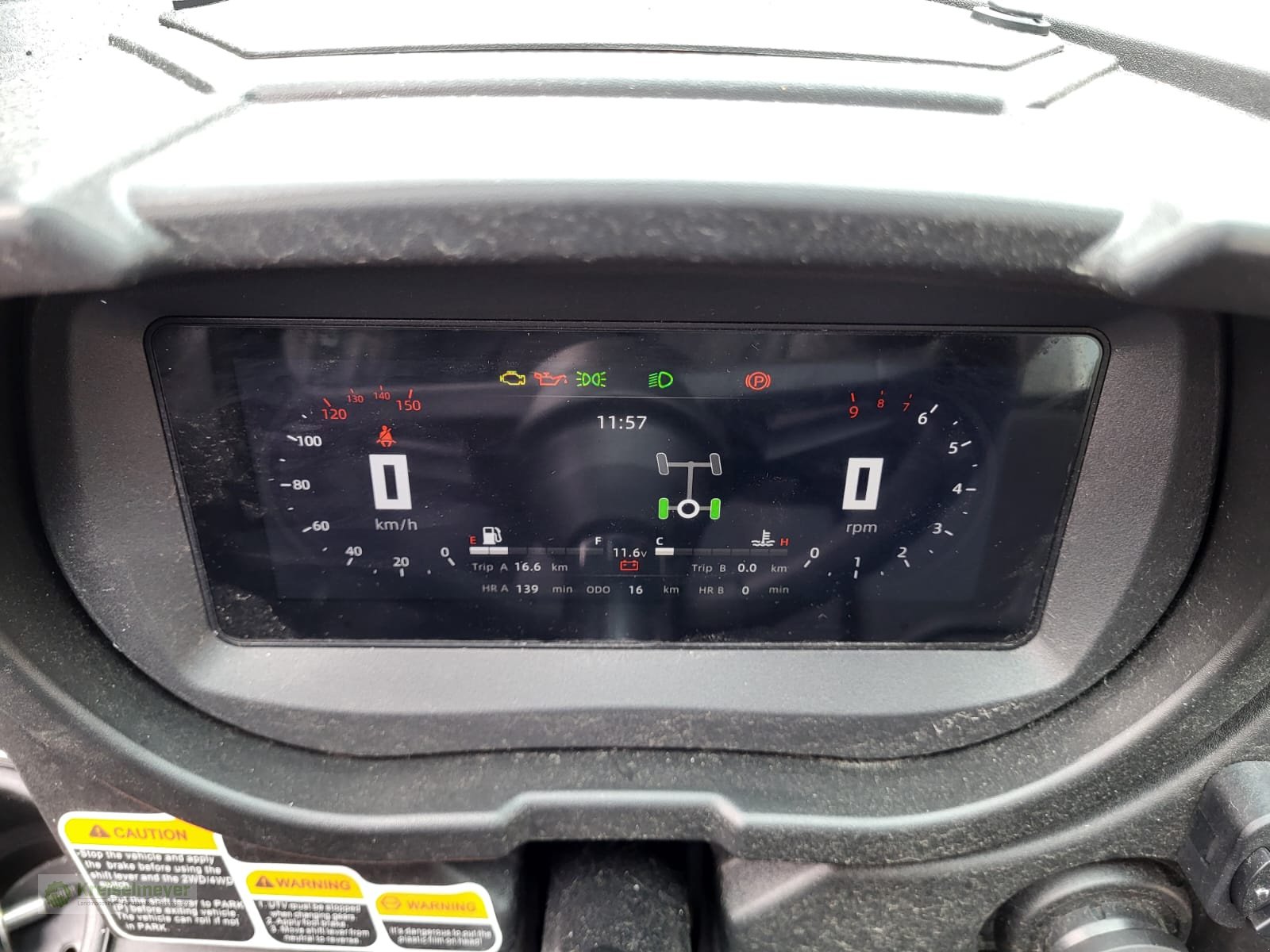 ATV & Quad от тип Odes 4TRAC Workcross 650 + Kabine (ohne Heizung) 90 kmh, Allrad 4x4, 1000 kg Anhänger UTV NEU, Neumaschine в Feuchtwangen (Снимка 13)