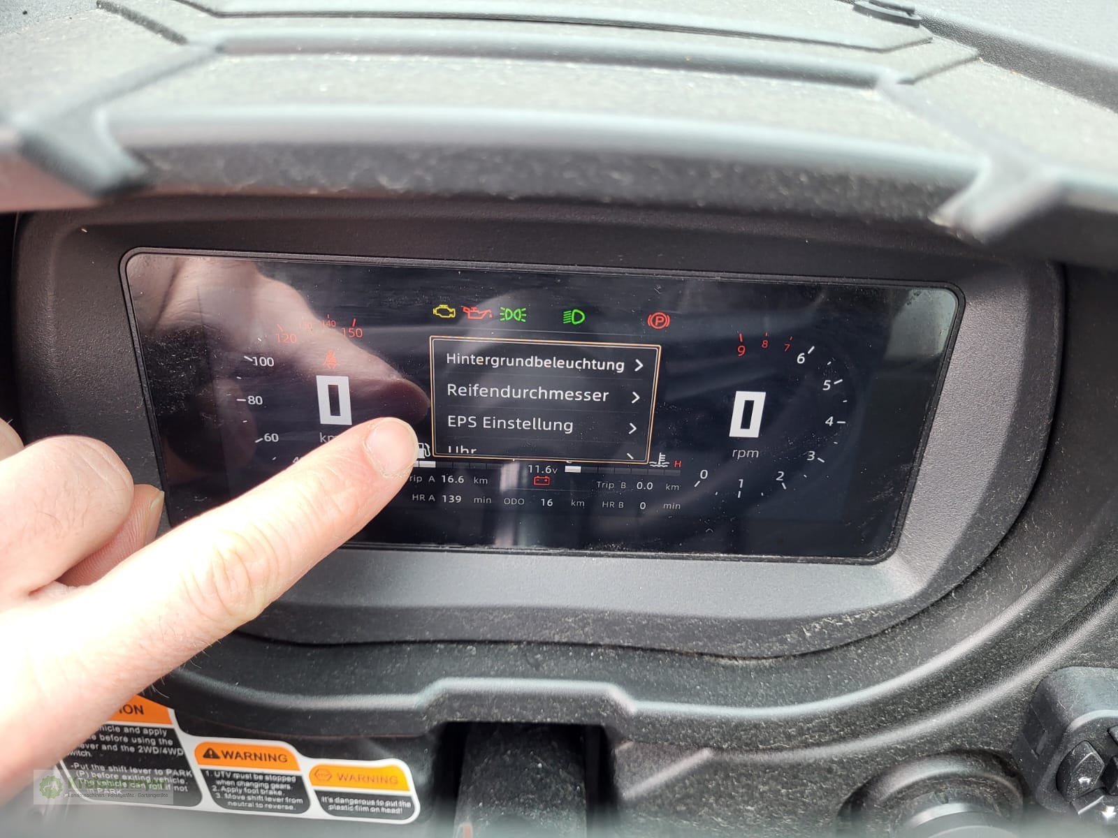 ATV & Quad от тип Odes 4TRAC Workcross 650 + Kabine (ohne Heizung) 90 kmh, Allrad 4x4, 1000 kg Anhänger UTV NEU, Neumaschine в Feuchtwangen (Снимка 14)