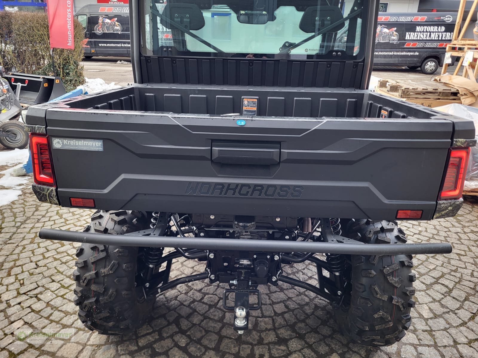 ATV & Quad от тип Odes 4TRAC Workcross 650 Kabine + Schneeschild 170cm (ohne Heizung), 90 kmh, Allrad 4x4, Winterdienst Paket UTV neu, Neumaschine в Feuchtwangen (Снимка 8)