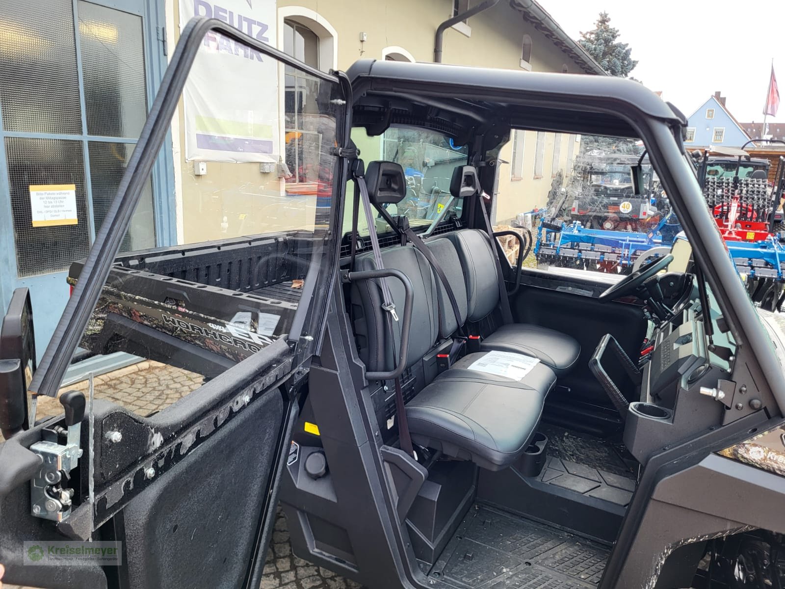 ATV & Quad от тип Odes 4TRAC Workcross 650 Kabine + Schneeschild 170cm (ohne Heizung), 90 kmh, Allrad 4x4, Winterdienst Paket UTV neu, Neumaschine в Feuchtwangen (Снимка 10)