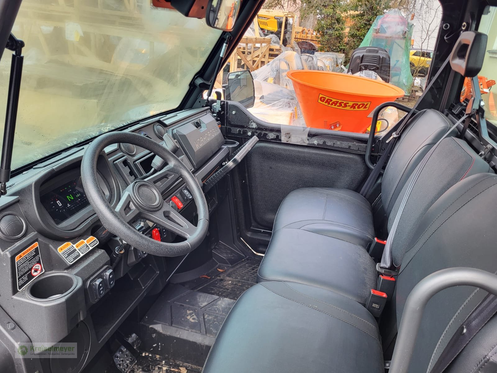 ATV & Quad от тип Odes 4TRAC Workcross 650 Kabine + Schneeschild 170cm (ohne Heizung), 90 kmh, Allrad 4x4, Winterdienst Paket UTV neu, Neumaschine в Feuchtwangen (Снимка 12)