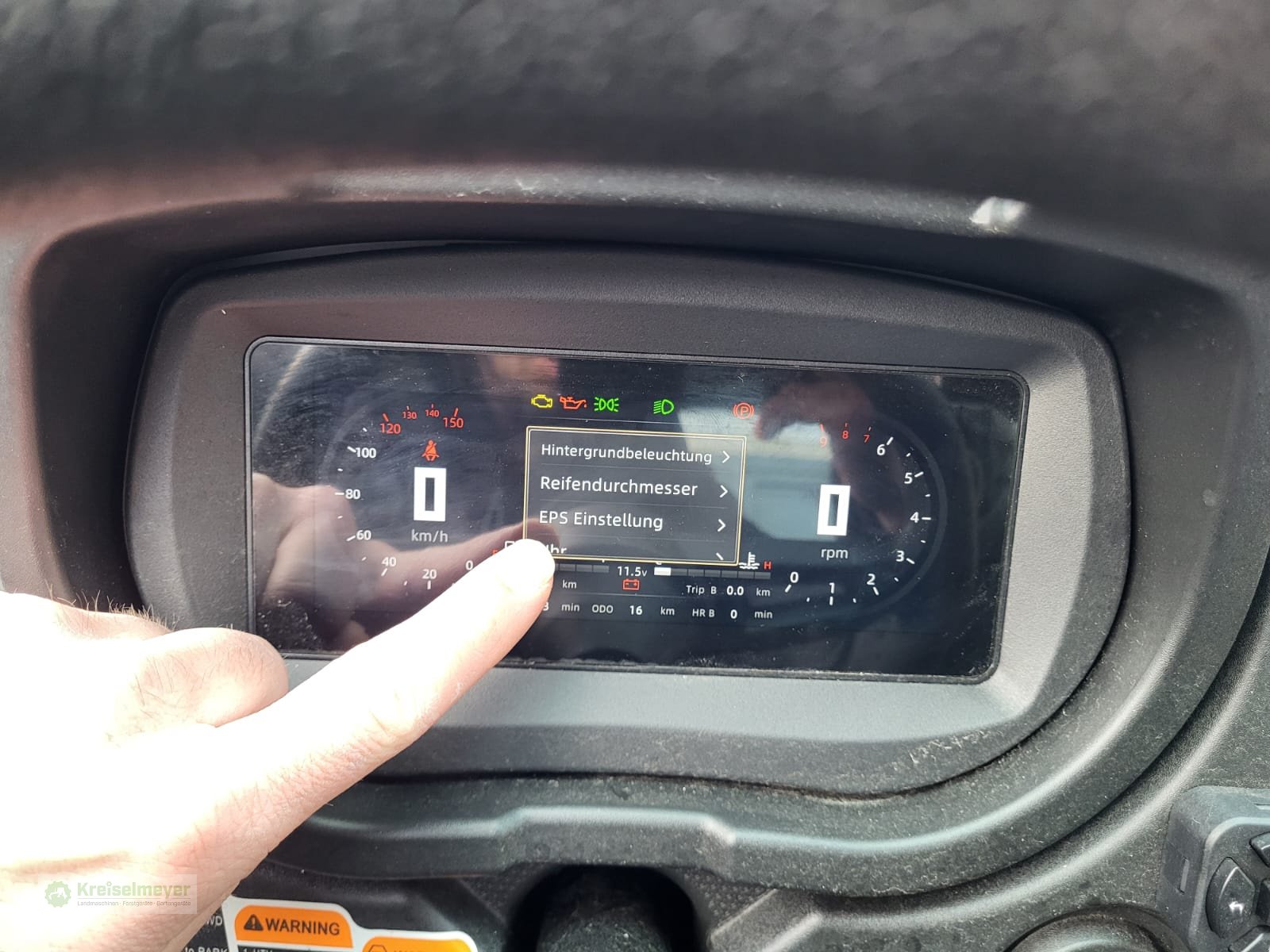 ATV & Quad от тип Odes 4TRAC Workcross 650 Kabine + Schneeschild 170cm (ohne Heizung), 90 kmh, Allrad 4x4, Winterdienst Paket UTV neu, Neumaschine в Feuchtwangen (Снимка 15)