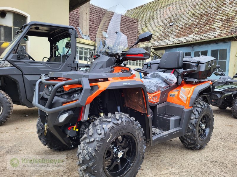 ATV & Quad of the type Odes Pathcross 650 SE L Luxury Edition, V-Twin, Allrad 4x4, 90 kmh ABS, Koffer + Frontscheibe NEU, Neumaschine in Feuchtwangen