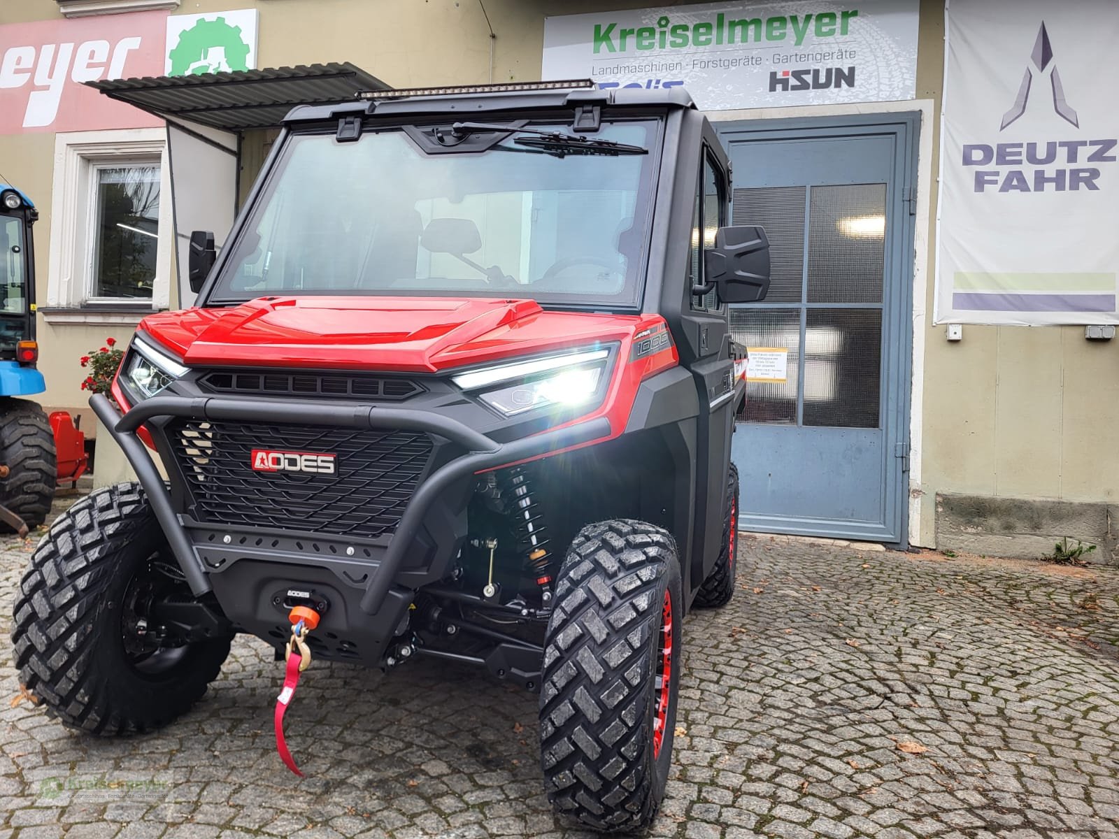 ATV & Quad van het type Odes Workcross 1000-3 ABS 40 km/h AB 16 JAHREN = T / L Führerschein, Kabine & Heizung, Allrad Neu, Neumaschine in Feuchtwangen (Foto 5)