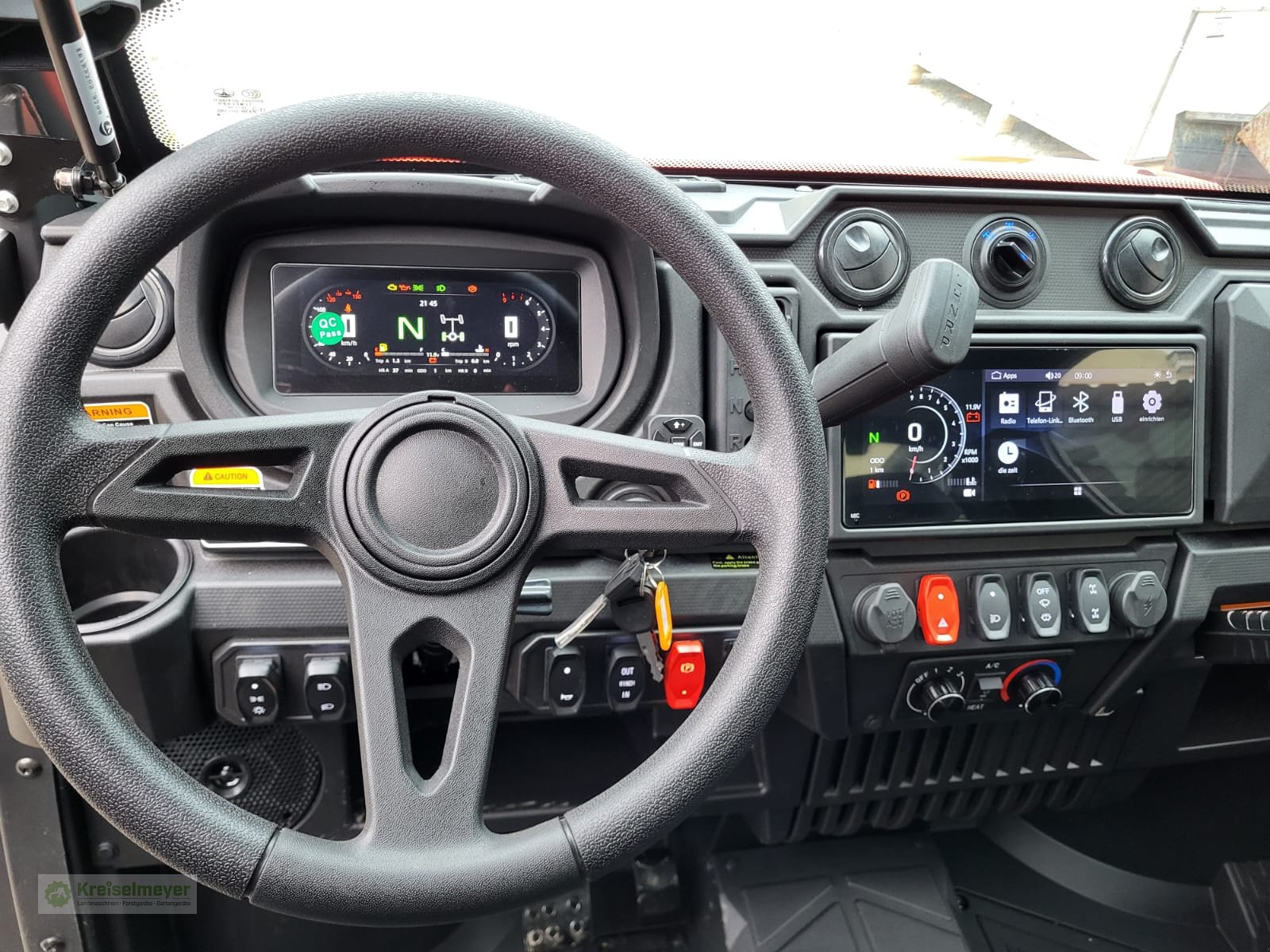 ATV & Quad van het type Odes Workcross 1000-3 ABS 40 km/h AB 16 JAHREN = T / L Führerschein, Kabine & Heizung, Allrad Neu, Neumaschine in Feuchtwangen (Foto 20)