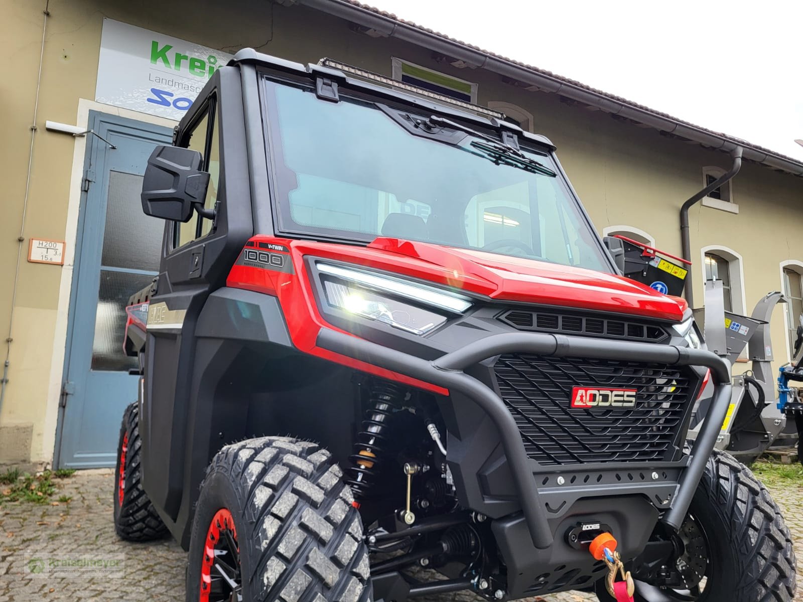 ATV & Quad van het type Odes Workcross 1000-3 ABS 40 km/h AB 16 JAHREN = T / L Führerschein, Kabine & Heizung, Allrad Neu, Neumaschine in Feuchtwangen (Foto 21)