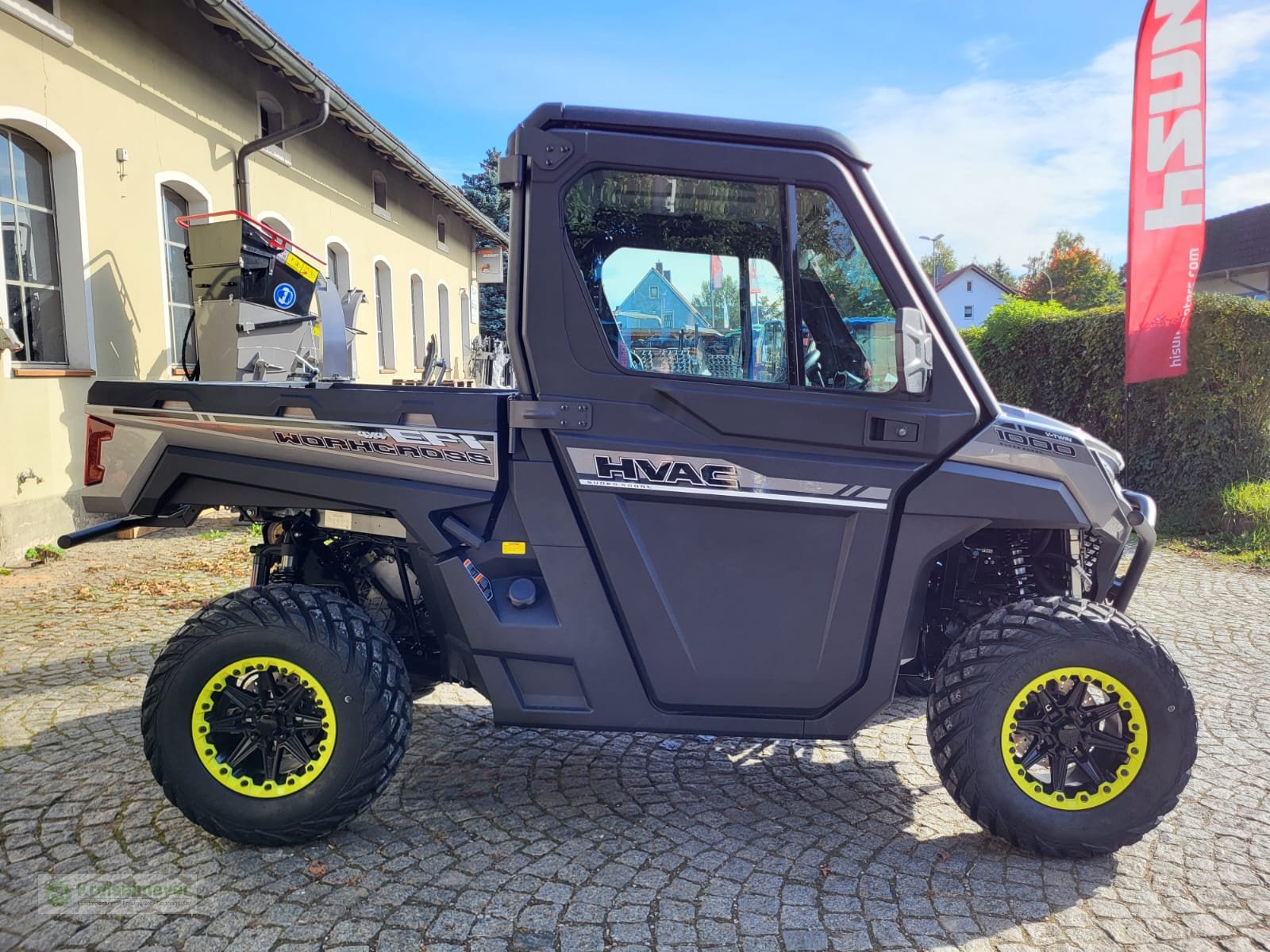 ATV & Quad van het type Odes Workcross 1000-3 ABS 40 km/h AB 16 JAHREN = T / L Führerschein, Kabine & Heizung, Allrad Neu, Neumaschine in Feuchtwangen (Foto 4)