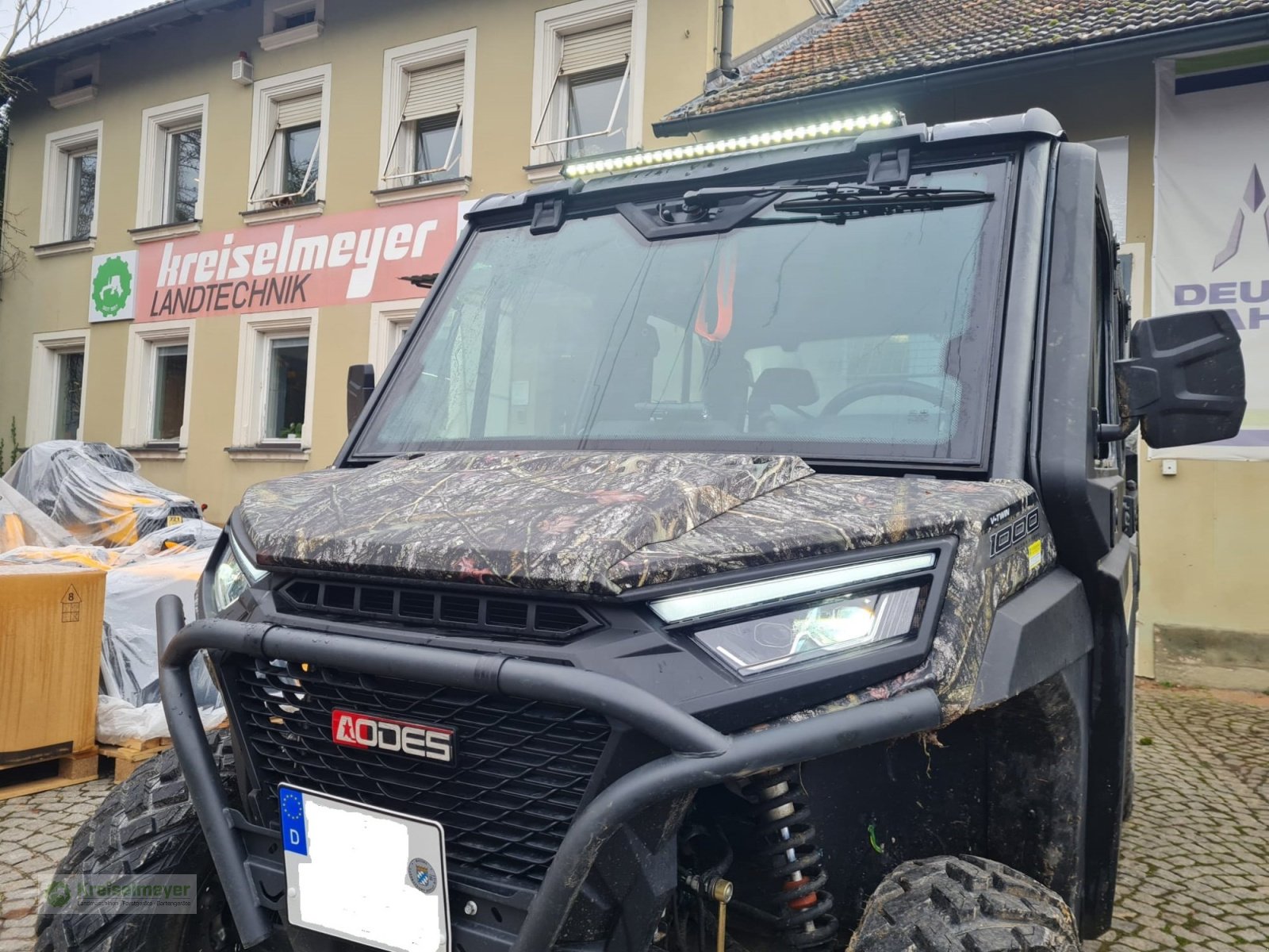 ATV & Quad от тип Odes Workcross 1000-6 ABS 6 Sitzer, Jäger Bügel + Funk-Seilwinde Aktion Hunter Kit NEU UTV, Neumaschine в Feuchtwangen (Снимка 21)