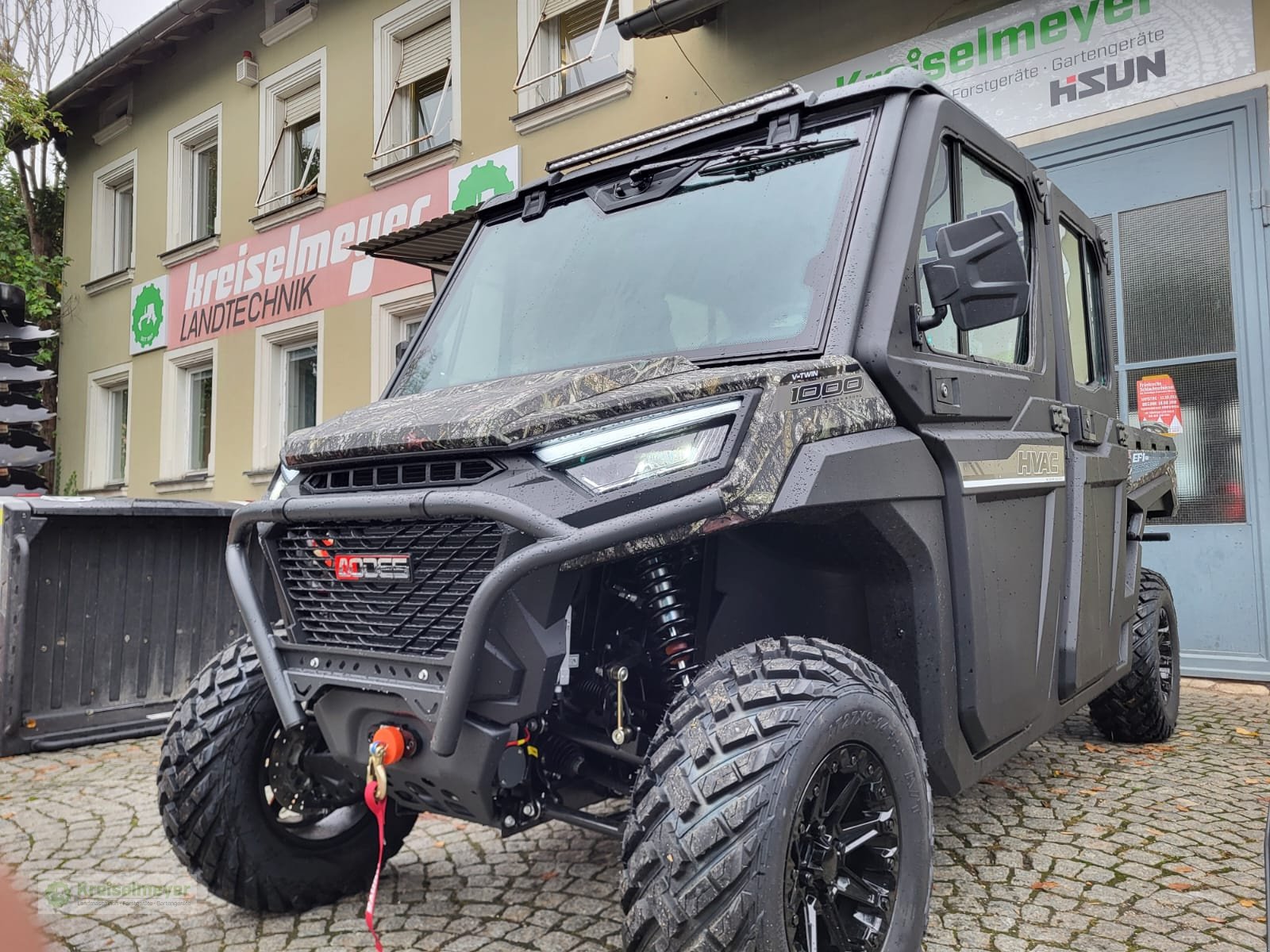 ATV & Quad van het type Odes Workcross 1000-6 Sitzer ABS 40 km/h AB 16 JAHREN = T / L Führerschein, Kabine & Heizung, Allrad Neu, Neumaschine in Feuchtwangen (Foto 7)