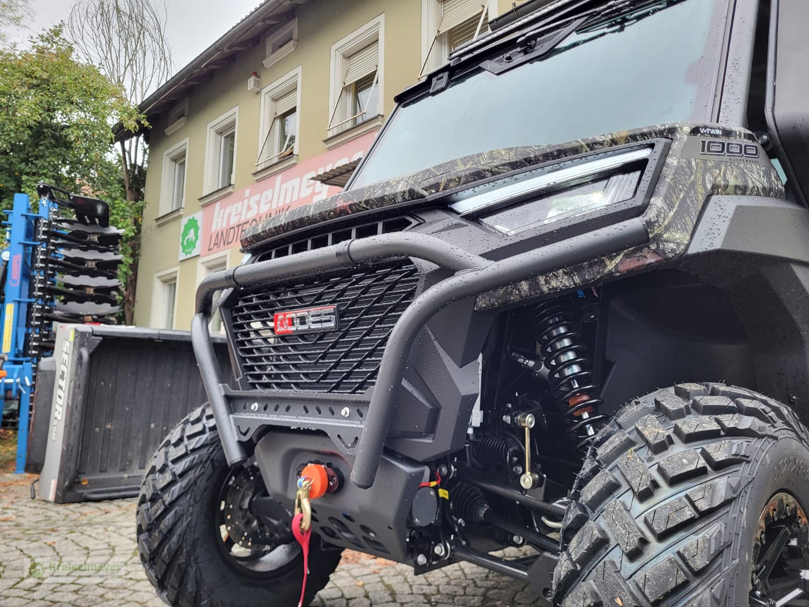 ATV & Quad van het type Odes Workcross 1000-6 Sitzer ABS 40 km/h AB 16 JAHREN = T / L Führerschein, Kabine & Heizung, Allrad Neu, Neumaschine in Feuchtwangen (Foto 9)