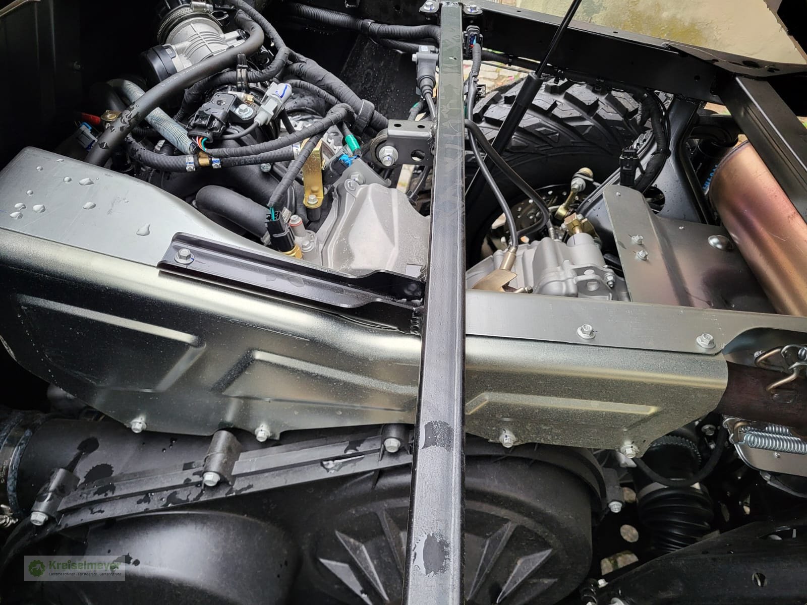 ATV & Quad van het type Odes Workcross 1000-6 Sitzer ABS 40 km/h AB 16 JAHREN = T / L Führerschein, Kabine & Heizung, Allrad Neu, Neumaschine in Feuchtwangen (Foto 11)