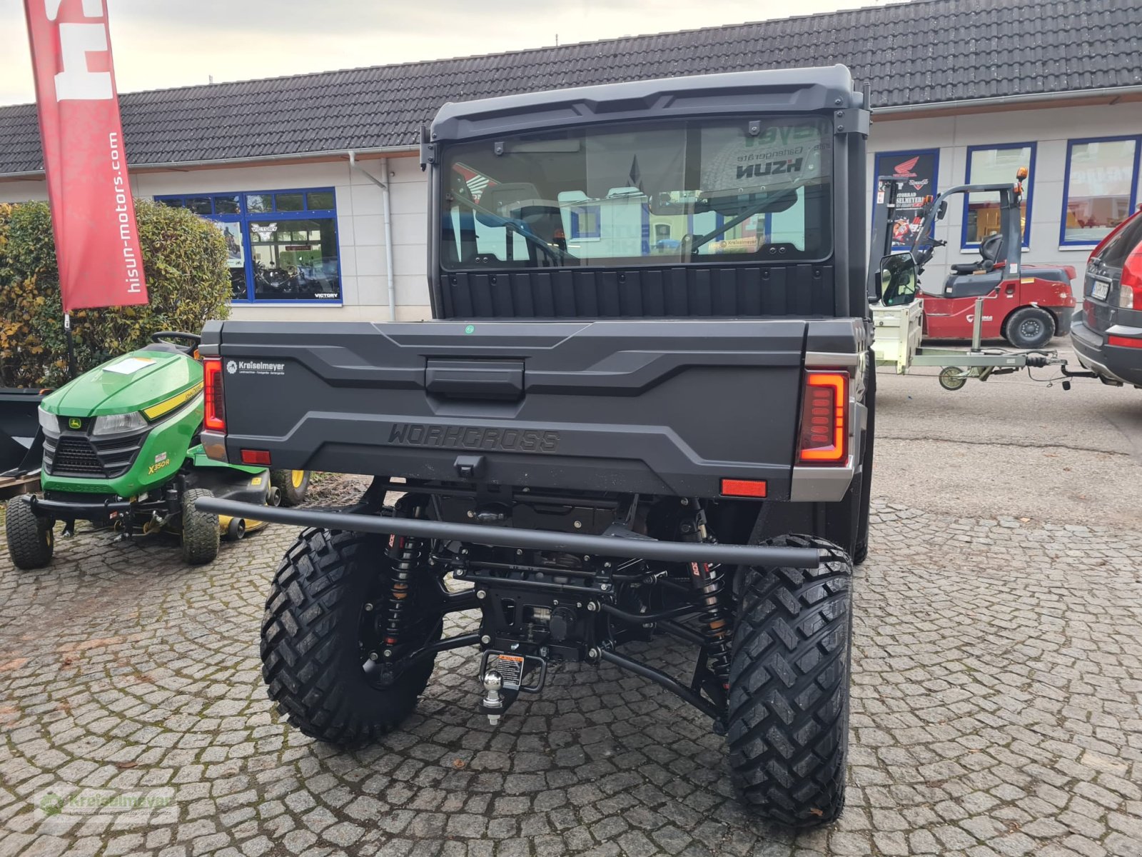 ATV & Quad of the type Odes Workcross 1000 ABS / 3 Sitzer, 2-Zylinder, Kabine Klima und Heizung NEU + Schneeschild, Neumaschine in Feuchtwangen (Picture 7)
