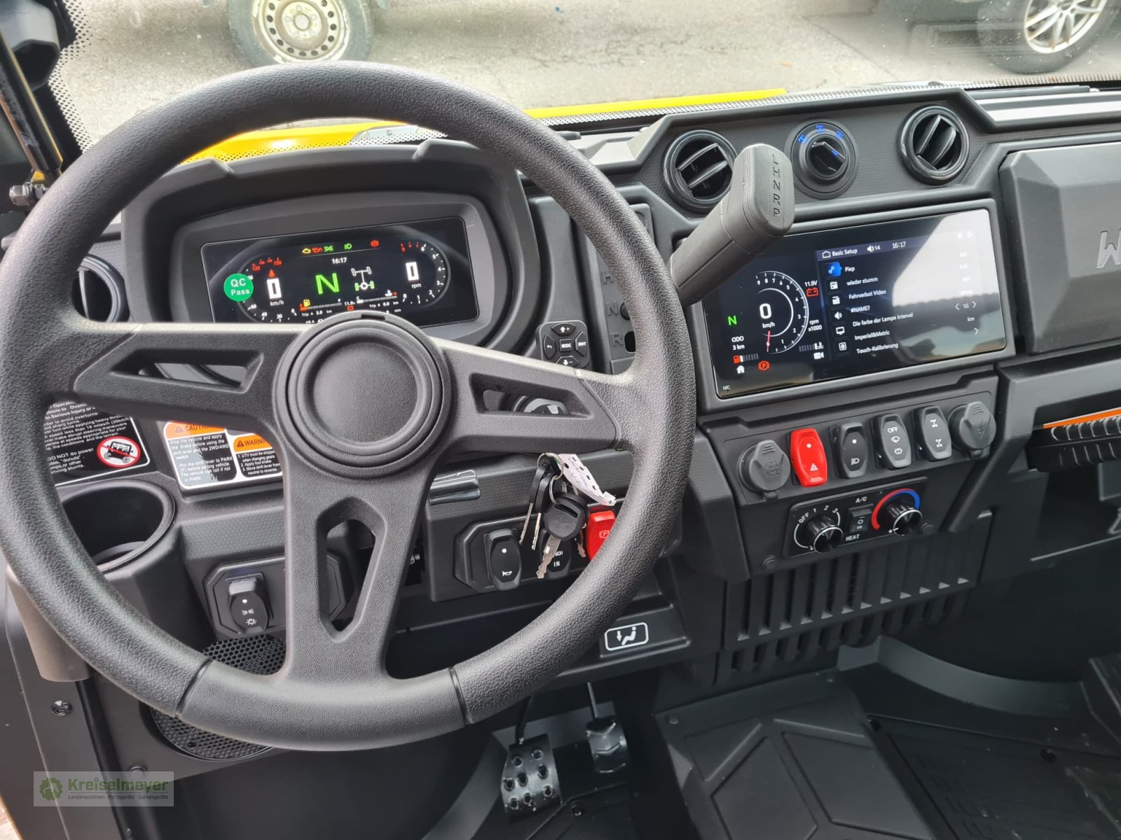 ATV & Quad of the type Odes Workcross 1000 ABS / 3 Sitzer, 2-Zylinder, Kabine Klima und Heizung NEU + Schneeschild, Neumaschine in Feuchtwangen (Picture 12)