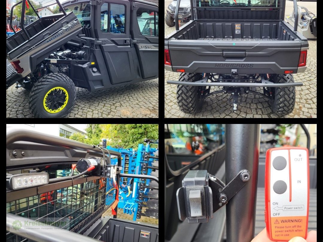 ATV & Quad of the type Odes Workcross 1000 ABS / 3 Sitzer, 2-Zylinder, Kabine Klima und Heizung NEU UTV, Neumaschine in Feuchtwangen (Picture 20)