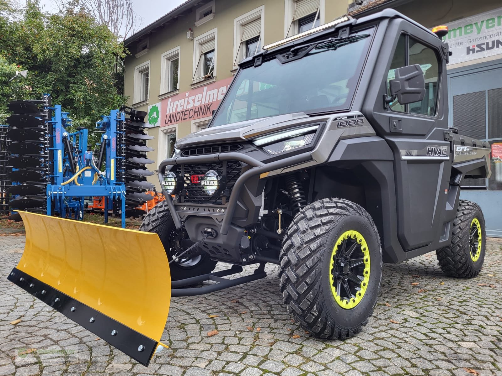 ATV & Quad of the type Odes Workcross 1000 ABS + Schneeschild + Rundumlicht + LED Scheinwerfer Winterpaket / Winterdienst NEU AKTION UTV, Neumaschine in Feuchtwangen (Picture 3)