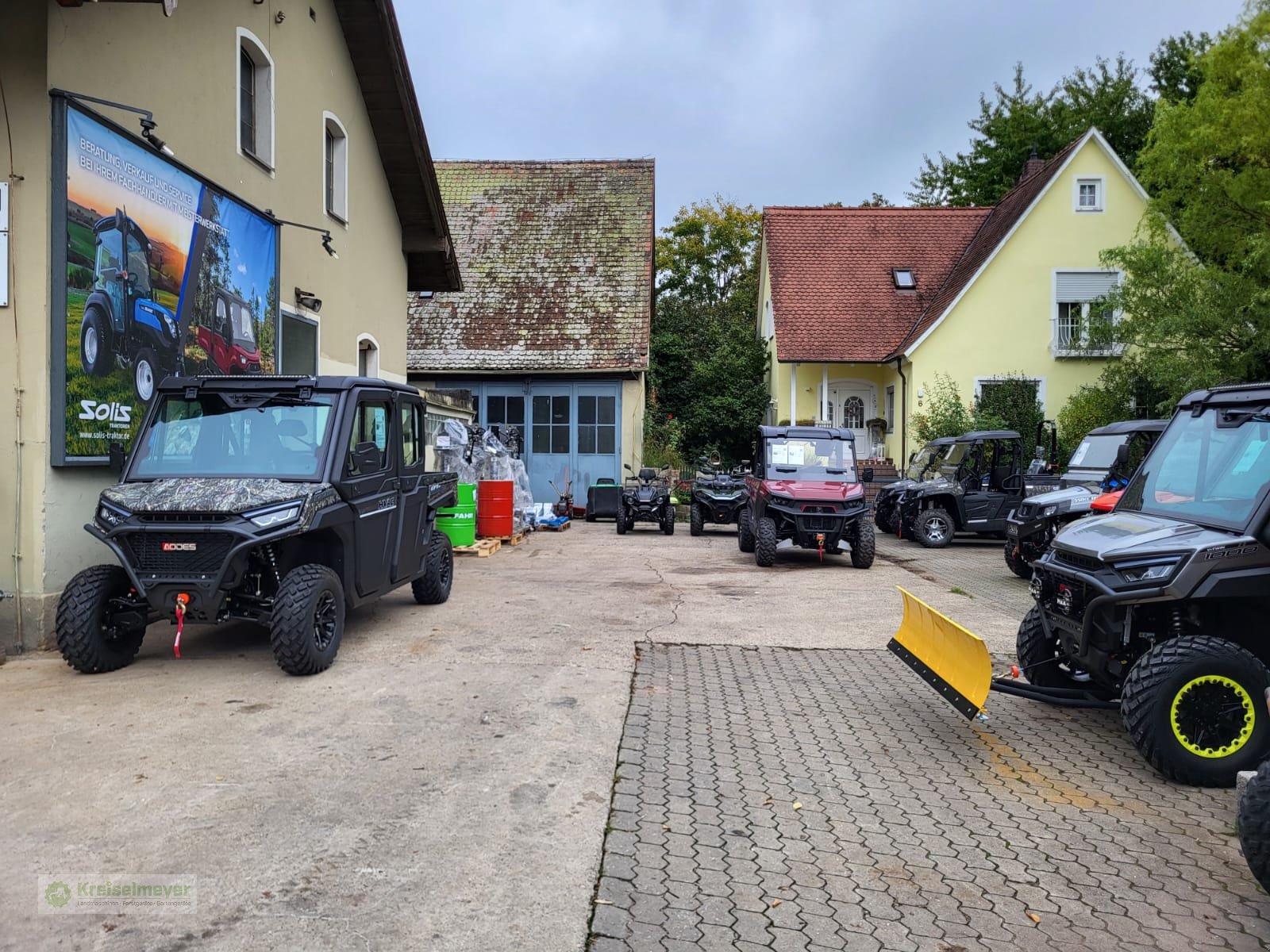 ATV & Quad of the type Odes Workcross 1000 ABS + Schneeschild + Rundumlicht + LED Scheinwerfer Winterpaket / Winterdienst NEU AKTION UTV, Neumaschine in Feuchtwangen (Picture 29)