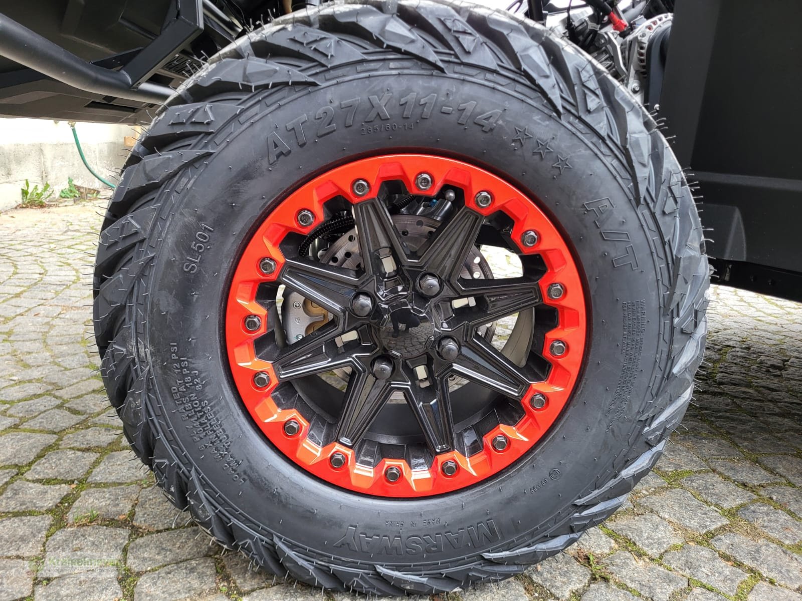 ATV & Quad typu Odes Workcross 1000 ABS + V2-Motor, Kabine Klima & Heizung, 1000 kg Anhängelast, 3 Sitzer Rot UTV neu, Neumaschine v Feuchtwangen (Obrázek 18)
