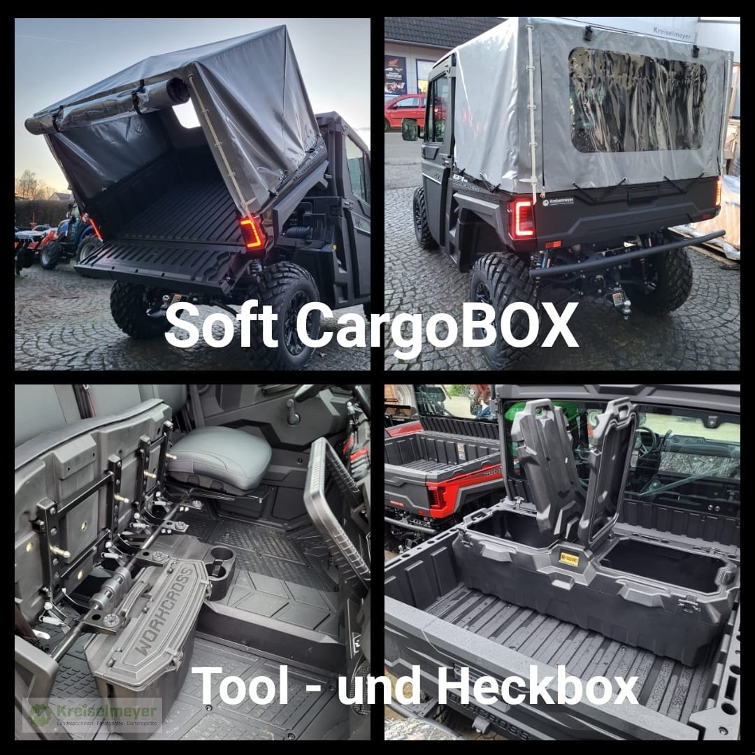 ATV & Quad vrste Odes Workcross 1000 ABS + V2-Motor, Kabine Klima & Heizung, 1000 kg Anhängelast, 3 Sitzer Rot UTV neu, Neumaschine v Feuchtwangen (Slika 24)