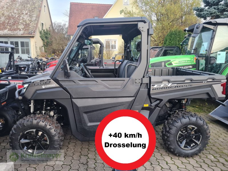 ATV & Quad van het type Odes Workcross 650 ABS 40 km/h mit AB 16 JAHREN = T / L Führerschein, Allrad 1000 kg Anhängelast Neu, Neumaschine in Feuchtwangen