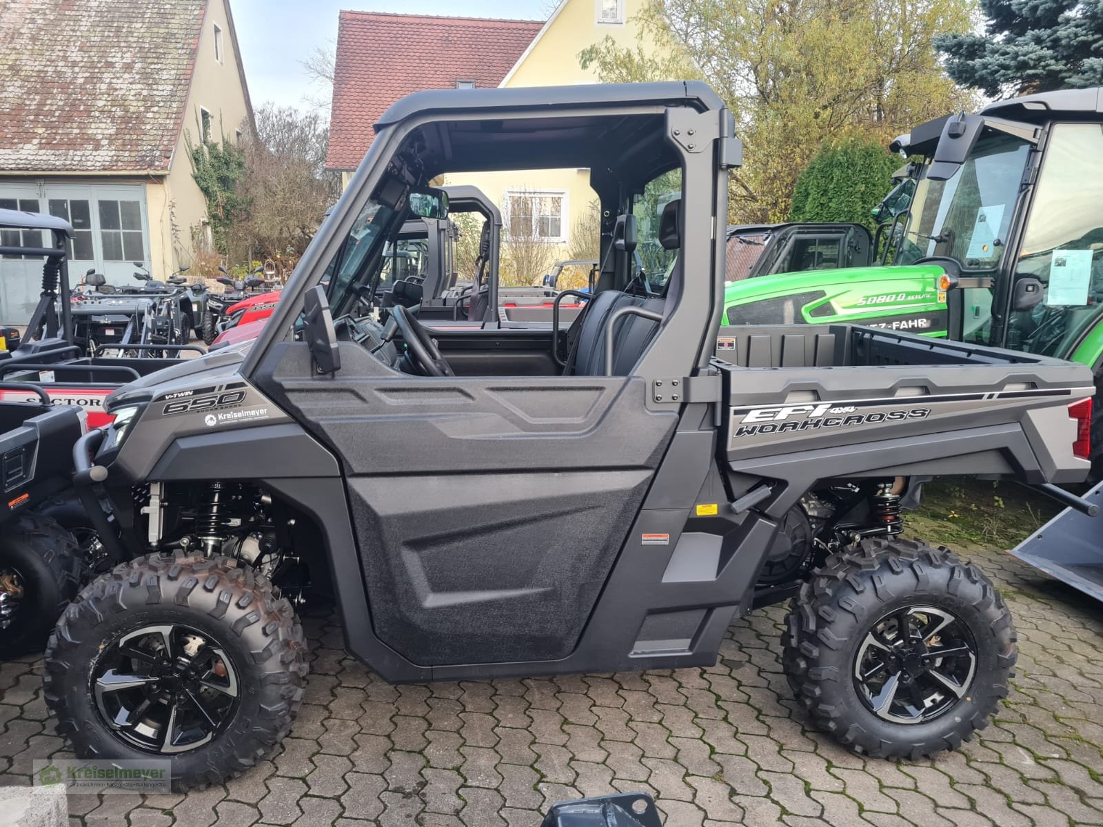 ATV & Quad van het type Odes Workcross 650 ABS 40 km/h mit AB 16 JAHREN = T / L Führerschein, Allrad 1000 kg Anhängelast Neu, Neumaschine in Feuchtwangen (Foto 2)