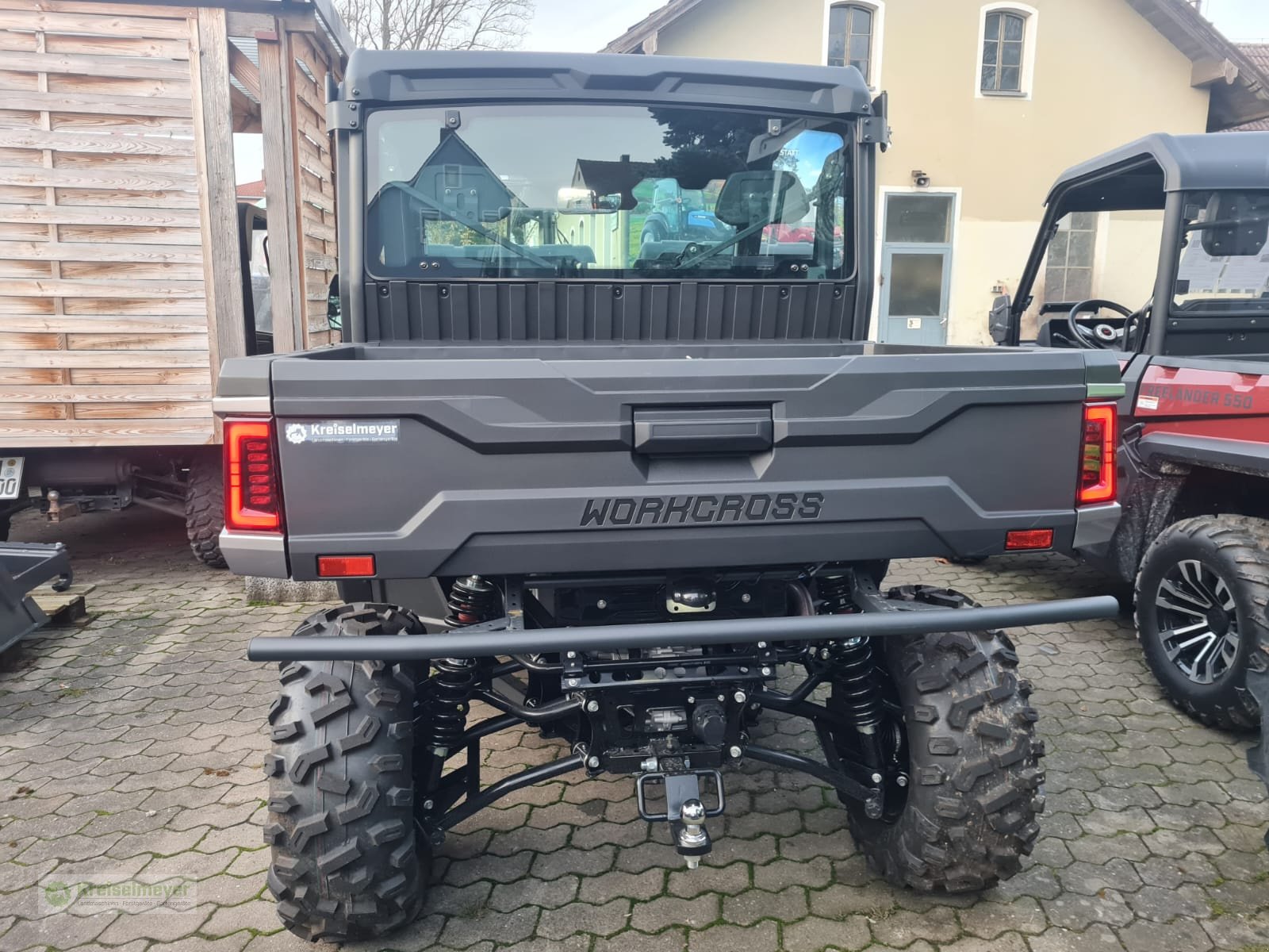ATV & Quad van het type Odes Workcross 650 ABS 40 km/h mit AB 16 JAHREN = T / L Führerschein, Allrad 1000 kg Anhängelast Neu, Neumaschine in Feuchtwangen (Foto 4)