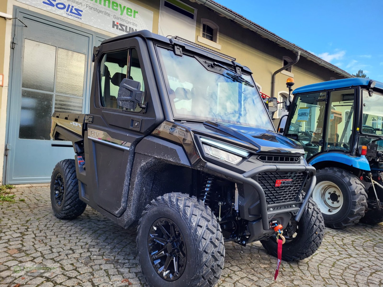 ATV & Quad van het type Odes Workcross 800 ABS Limited Edition 40 km/h AB 16 JAHREN = T / L Führerschein, Kabine & Heizung, Allrad Neu, Neumaschine in Feuchtwangen (Foto 5)