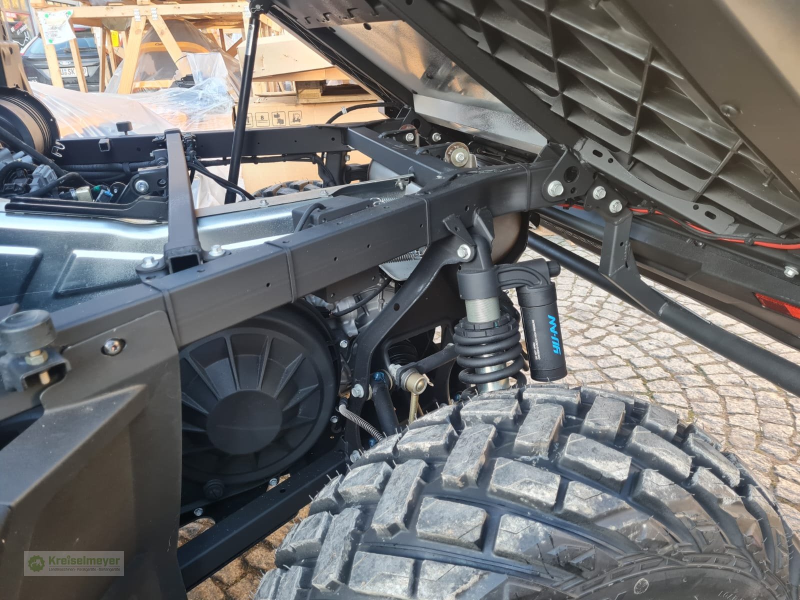 ATV & Quad от тип Odes Workcross 800 ABS Limited Edition + Kabine Heizung + Jägerkit Bügel Funk-Seilwinde UTV neu, Neumaschine в Feuchtwangen (Снимка 15)