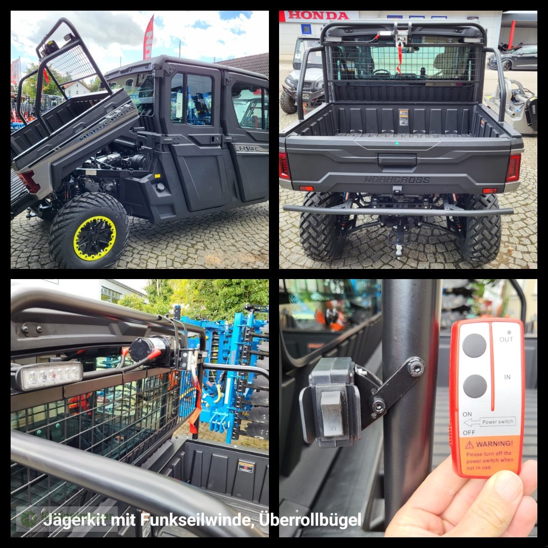 ATV & Quad del tipo Odes Workcross 800 ABS Limited Edition + LCD-Display + Kabine + Heizung + 90 km/h UTV neu, Neumaschine In Feuchtwangen (Immagine 27)