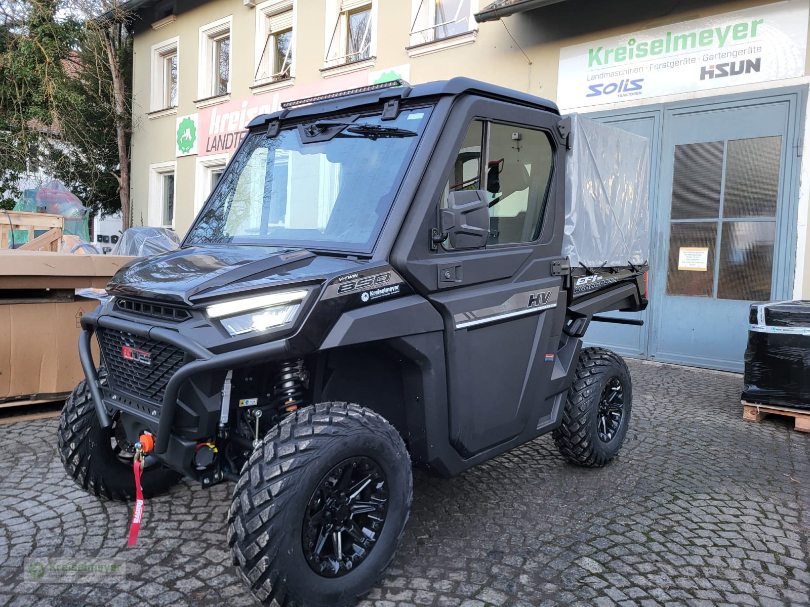 ATV & Quad of the type Odes Workcross 800 + CargoBOX soft + Kabine Heizung Allrad 4x4 UTV neu Limited Edition, Neumaschine in Feuchtwangen (Picture 3)