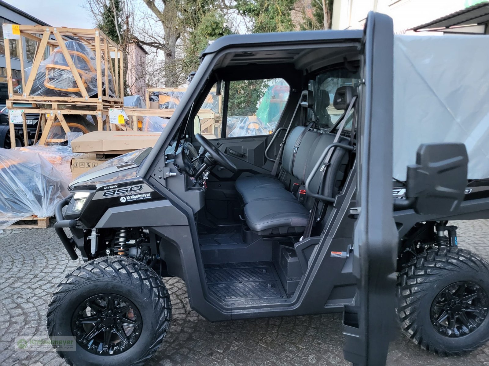 ATV & Quad of the type Odes Workcross 800 + CargoBOX soft + Kabine Heizung Allrad 4x4 UTV neu Limited Edition, Neumaschine in Feuchtwangen (Picture 12)