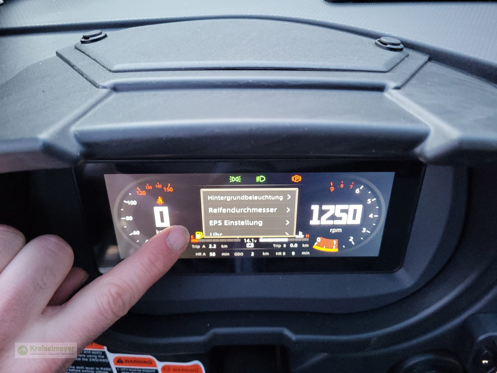 ATV & Quad of the type Odes Workcross 800 + CargoBOX soft + Kabine Heizung Allrad 4x4 UTV neu Limited Edition, Neumaschine in Feuchtwangen (Picture 15)