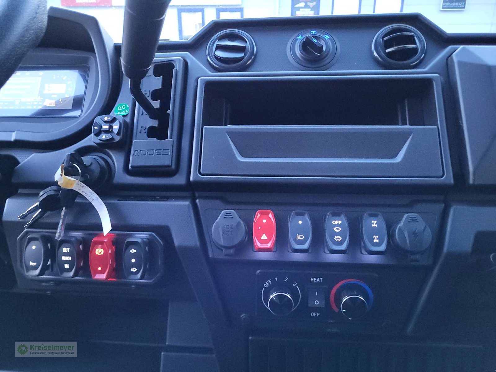 ATV & Quad of the type Odes Workcross 800 + CargoBOX soft + Kabine Heizung Allrad 4x4 UTV neu Limited Edition, Neumaschine in Feuchtwangen (Picture 16)