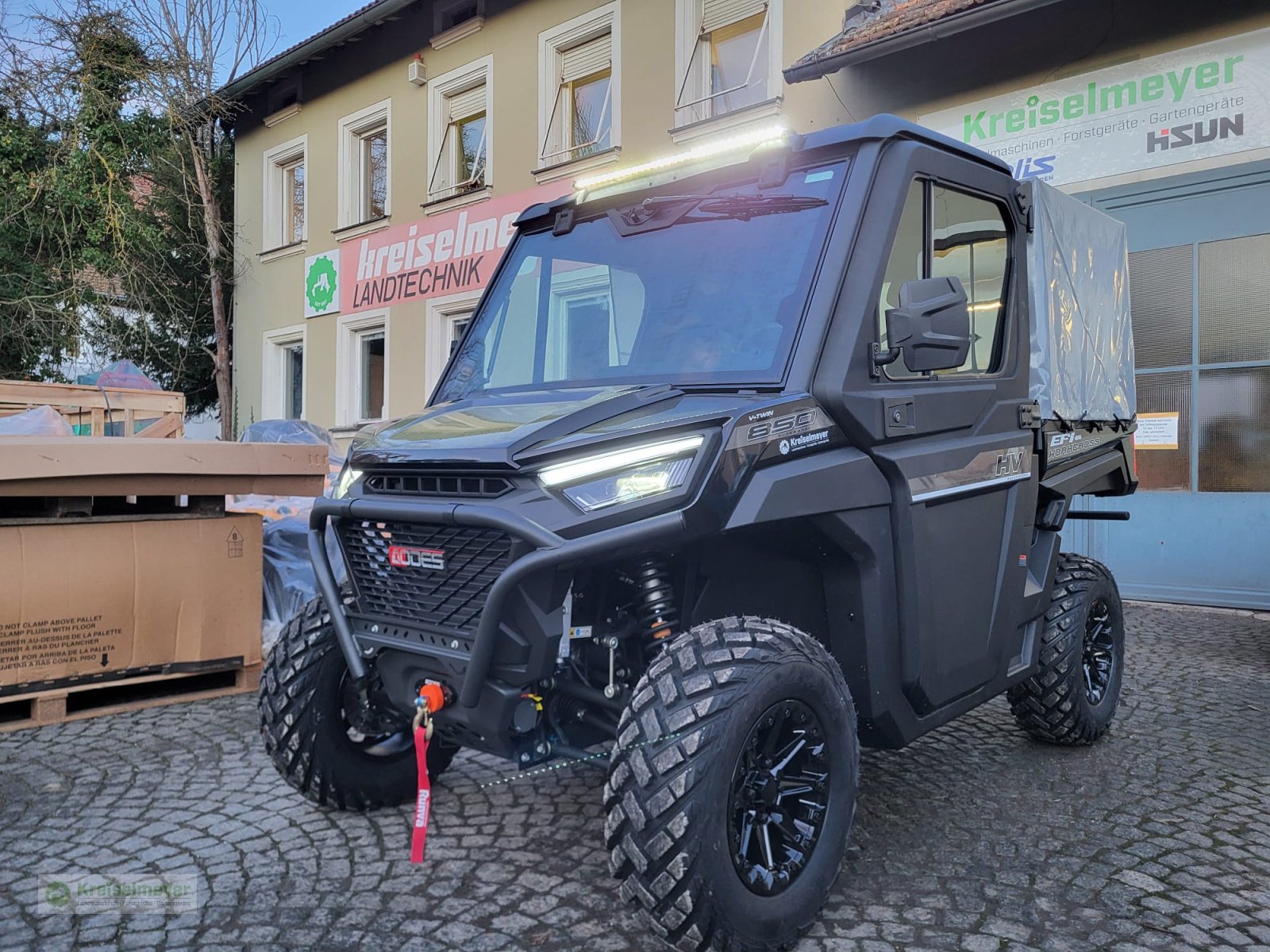 ATV & Quad of the type Odes Workcross 800 + CargoBOX soft + Kabine Heizung Allrad 4x4 UTV neu Limited Edition, Neumaschine in Feuchtwangen (Picture 18)