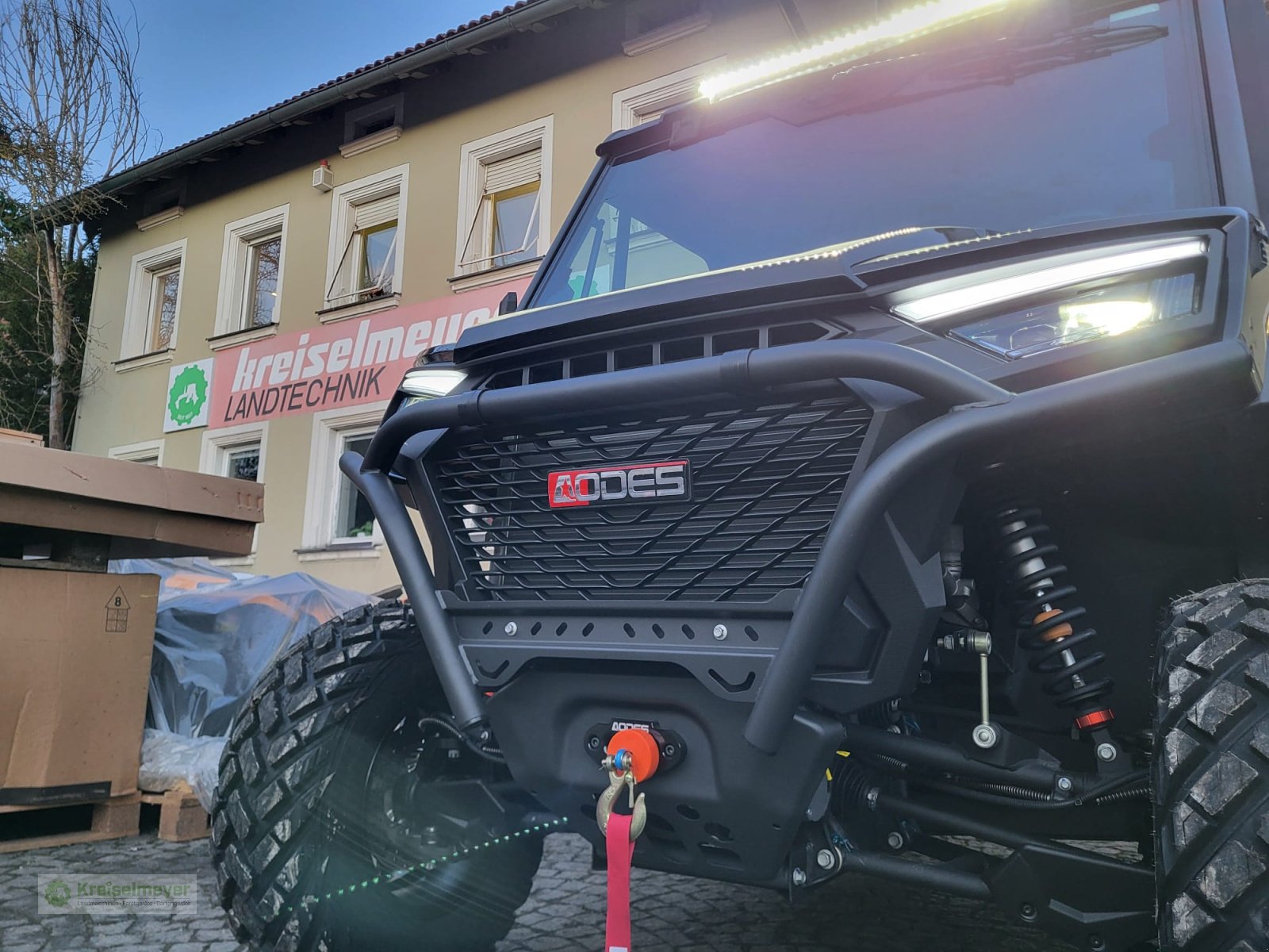 ATV & Quad of the type Odes Workcross 800 + CargoBOX soft + Kabine Heizung Allrad 4x4 UTV neu Limited Edition, Neumaschine in Feuchtwangen (Picture 22)