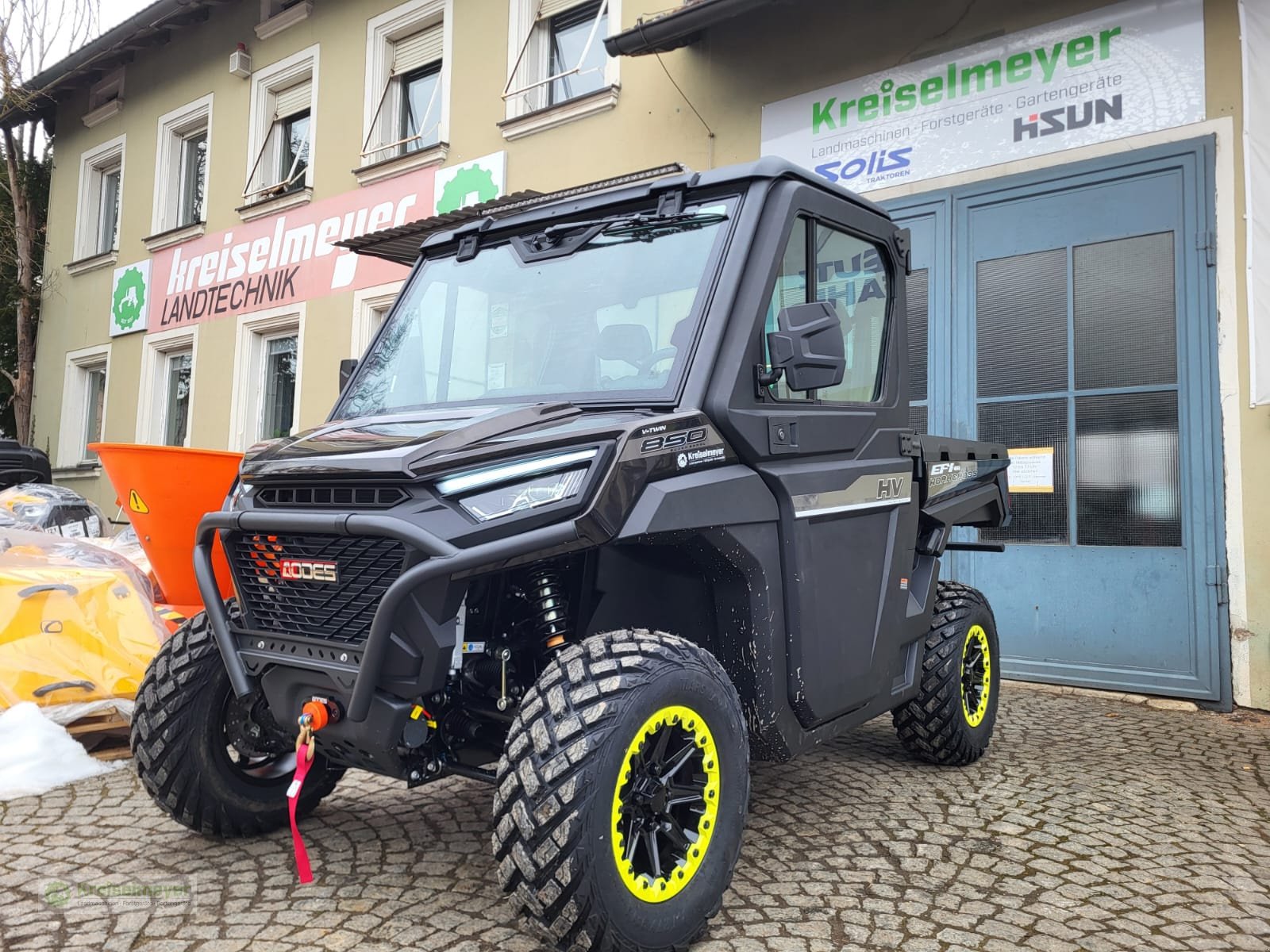 ATV & Quad типа Odes Workcross 800 Limited Edition inkl. Beadlock-Neongelb + 95 kmh + 1000 kg Anhängelast UTV Allrad 4x4, Neumaschine в Feuchtwangen (Фотография 2)