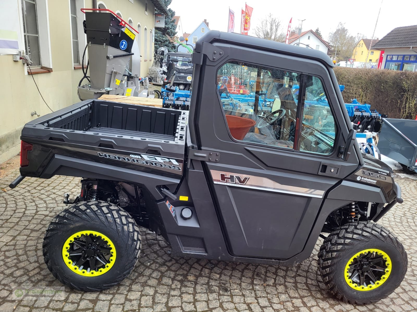 ATV & Quad типа Odes Workcross 800 Limited Edition inkl. Beadlock-Neongelb + 95 kmh + 1000 kg Anhängelast UTV Allrad 4x4, Neumaschine в Feuchtwangen (Фотография 4)