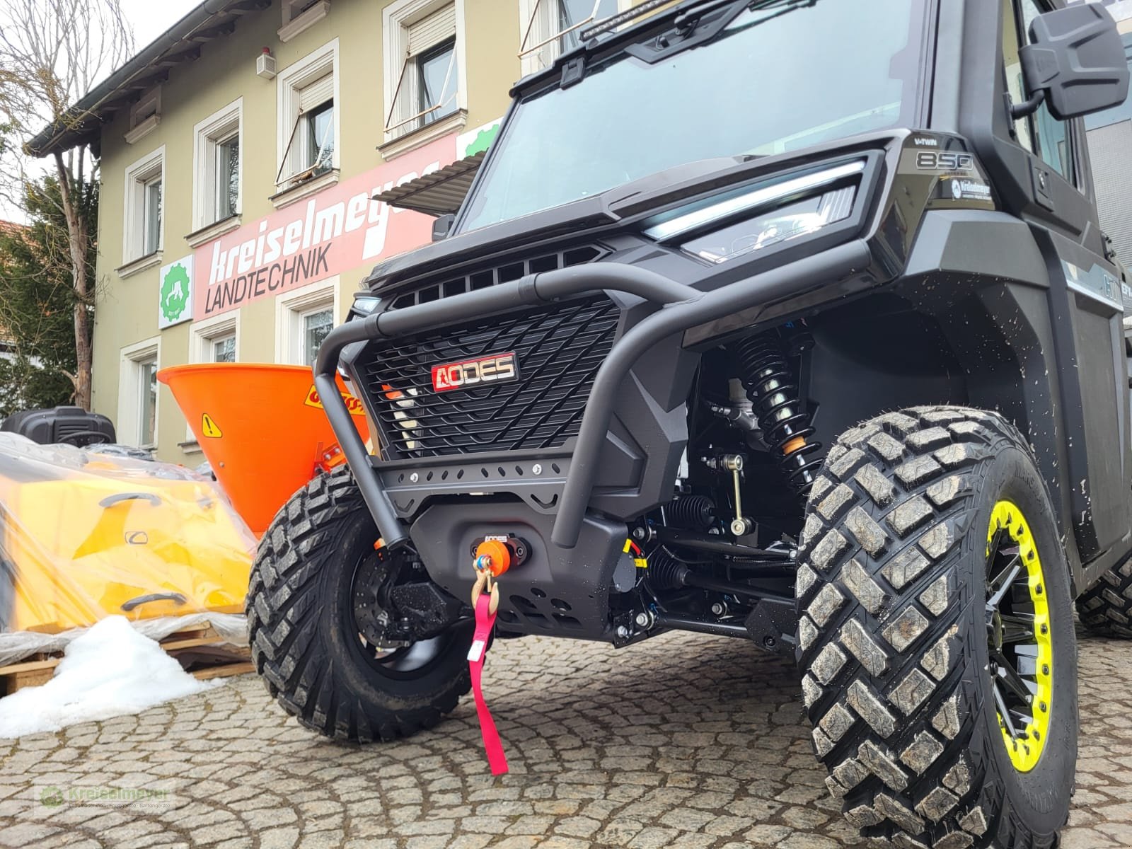 ATV & Quad типа Odes Workcross 800 Limited Edition inkl. Beadlock-Neongelb + 95 kmh + 1000 kg Anhängelast UTV Allrad 4x4, Neumaschine в Feuchtwangen (Фотография 13)